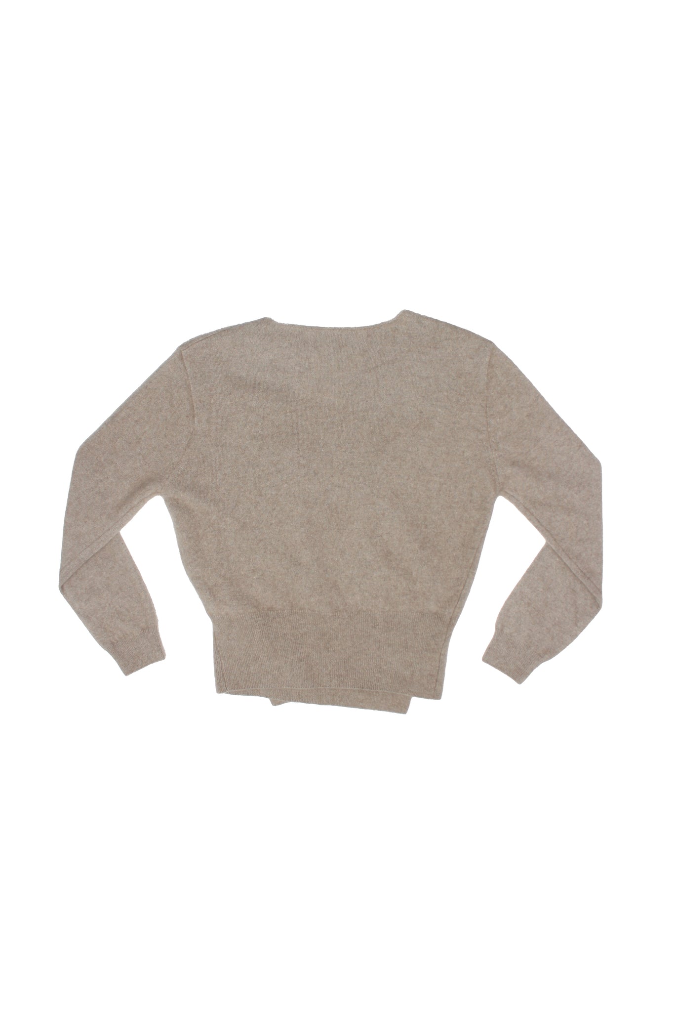 Cross raccoon pullover Knit in Beige