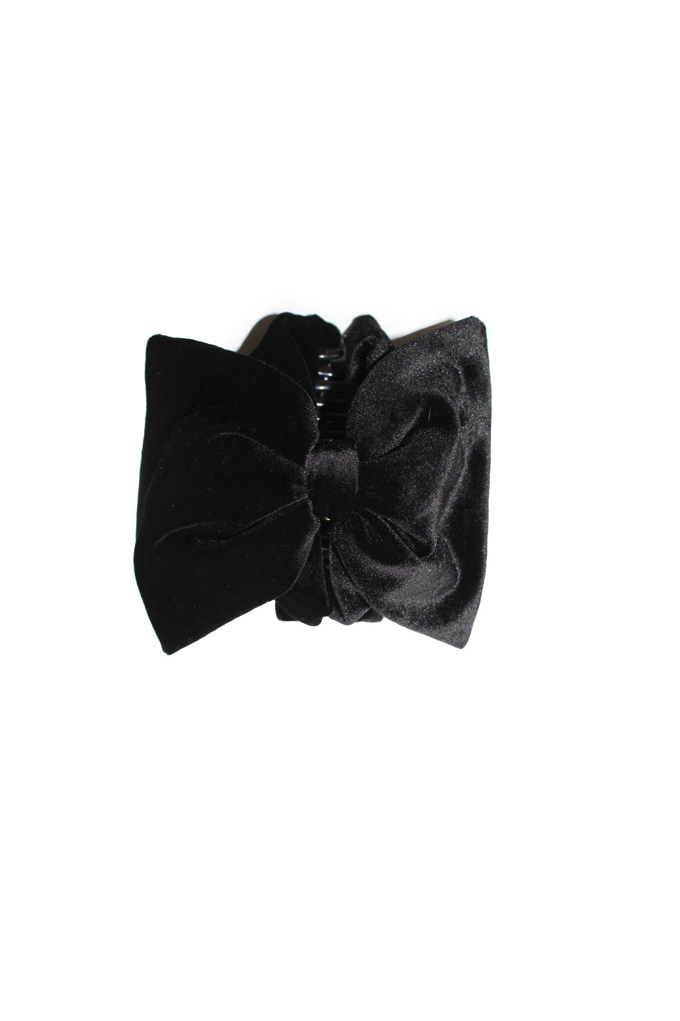 Velvet Ribbon Hair Claw