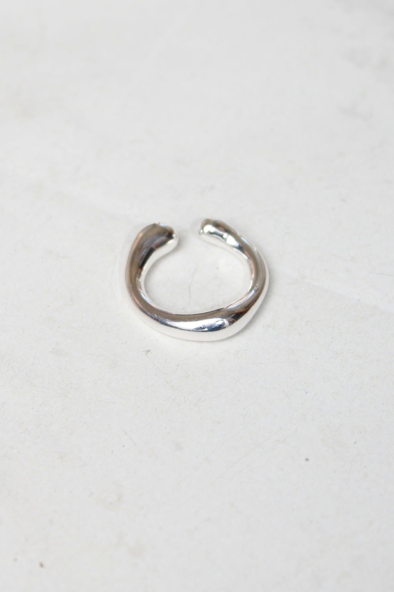 Round Open Ring in Silver