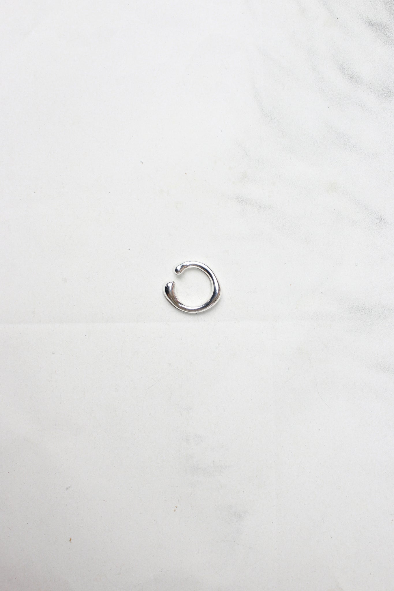 Round Open Ring in Silver