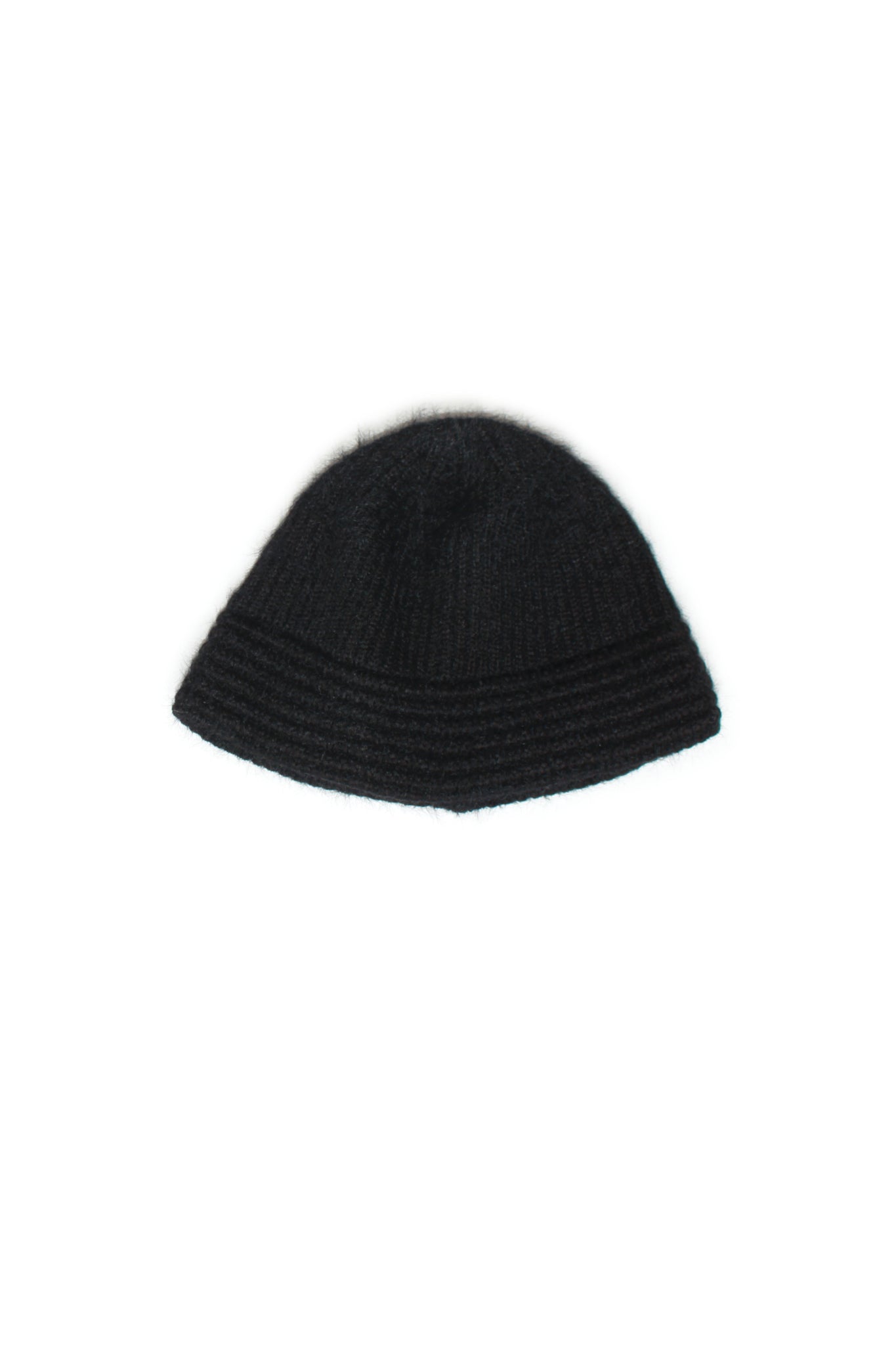 Fuzzy Bucket Hat in Black