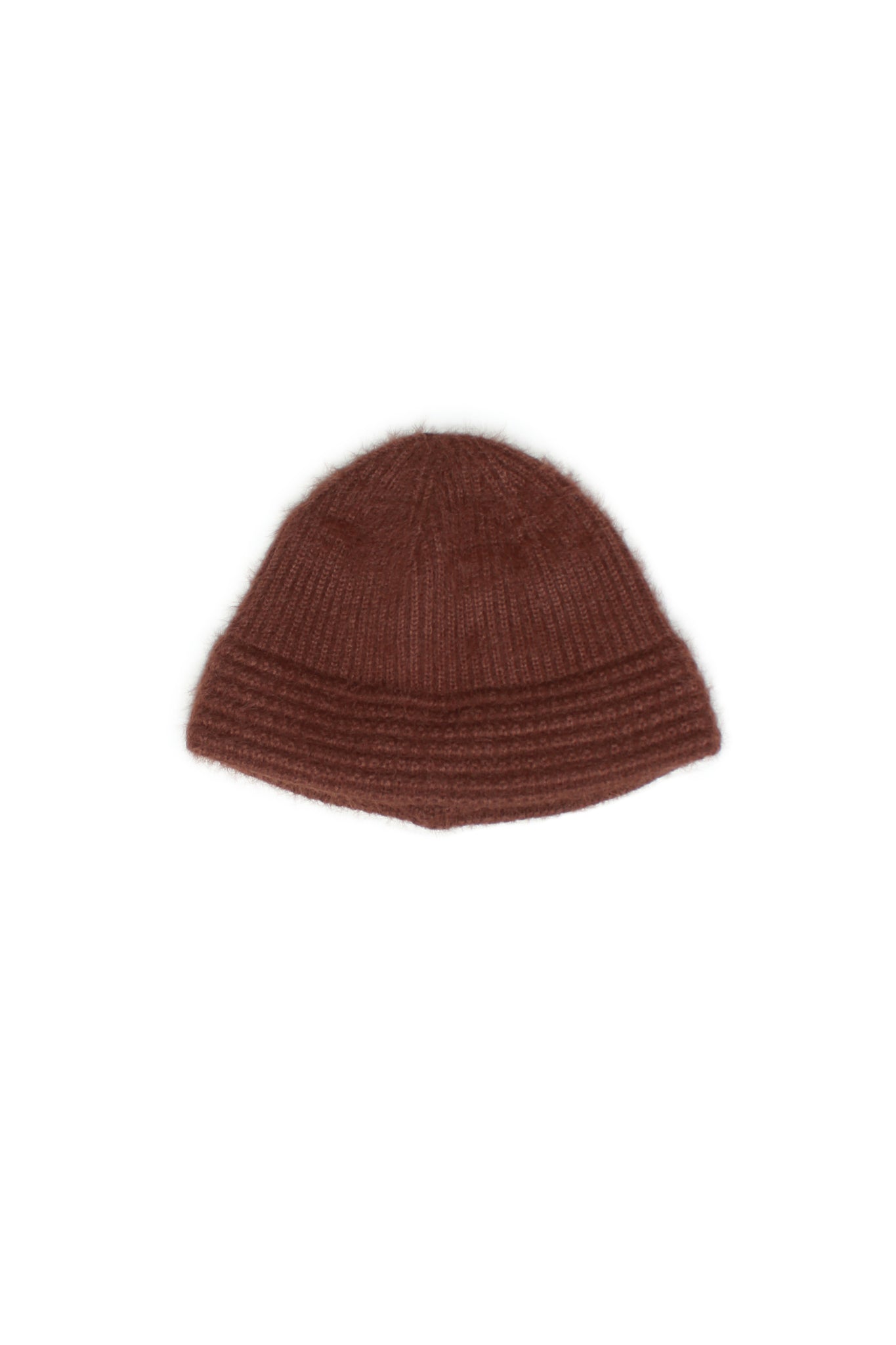 Fuzzy Bucket Hat in Brown