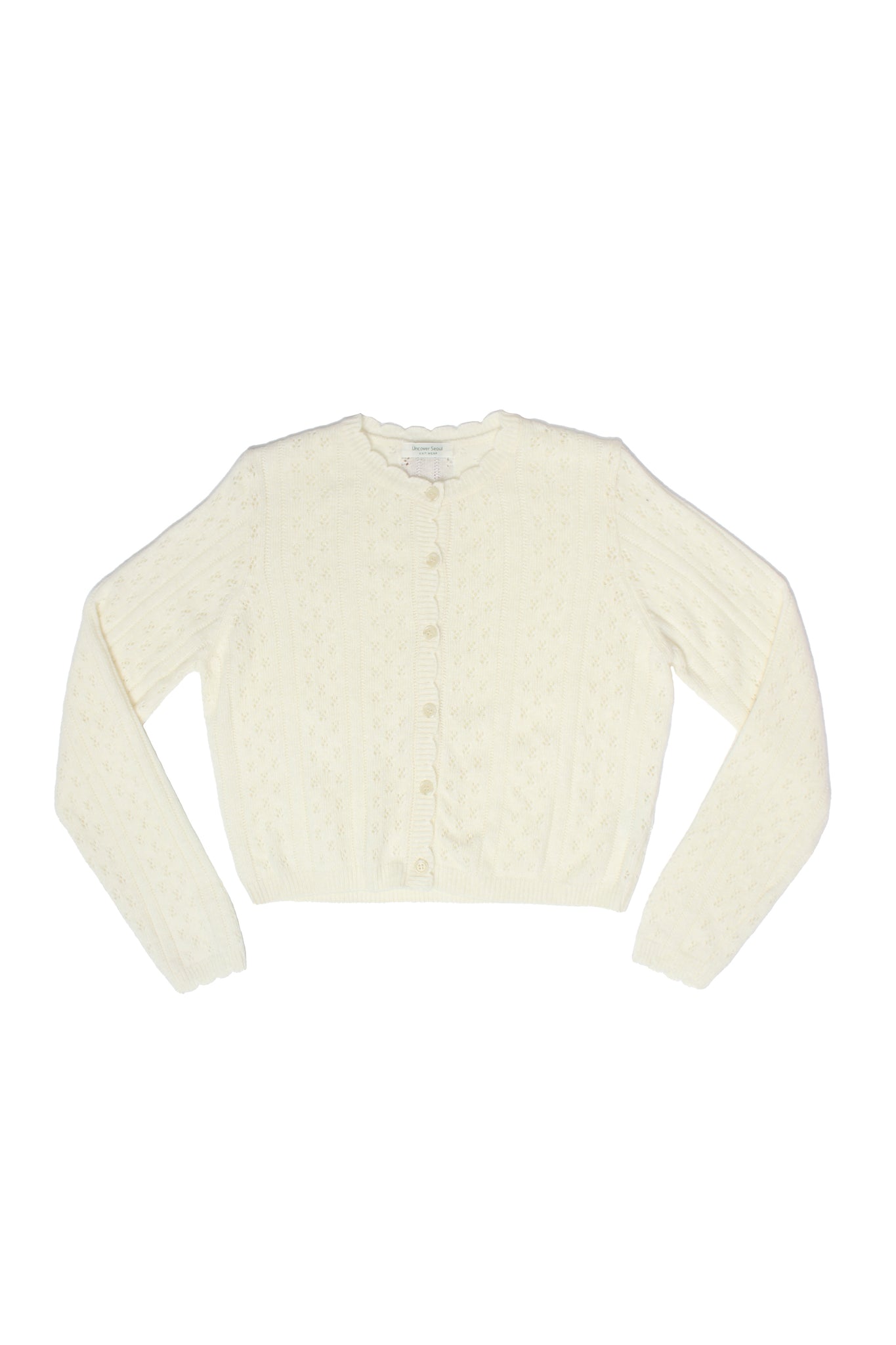 Wool Mare Cardigan in Ivory