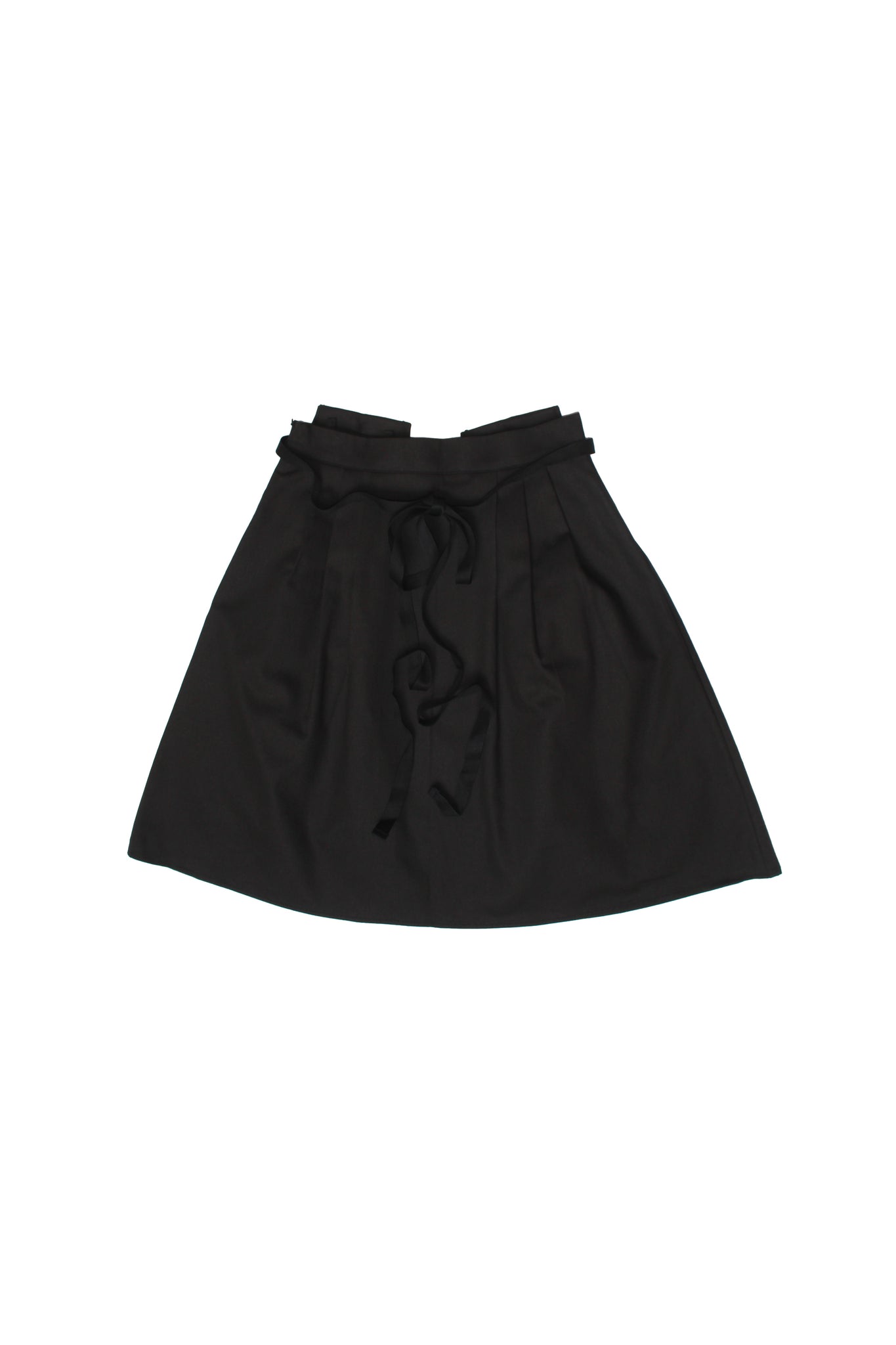 Pocket Belt Skirts in Black