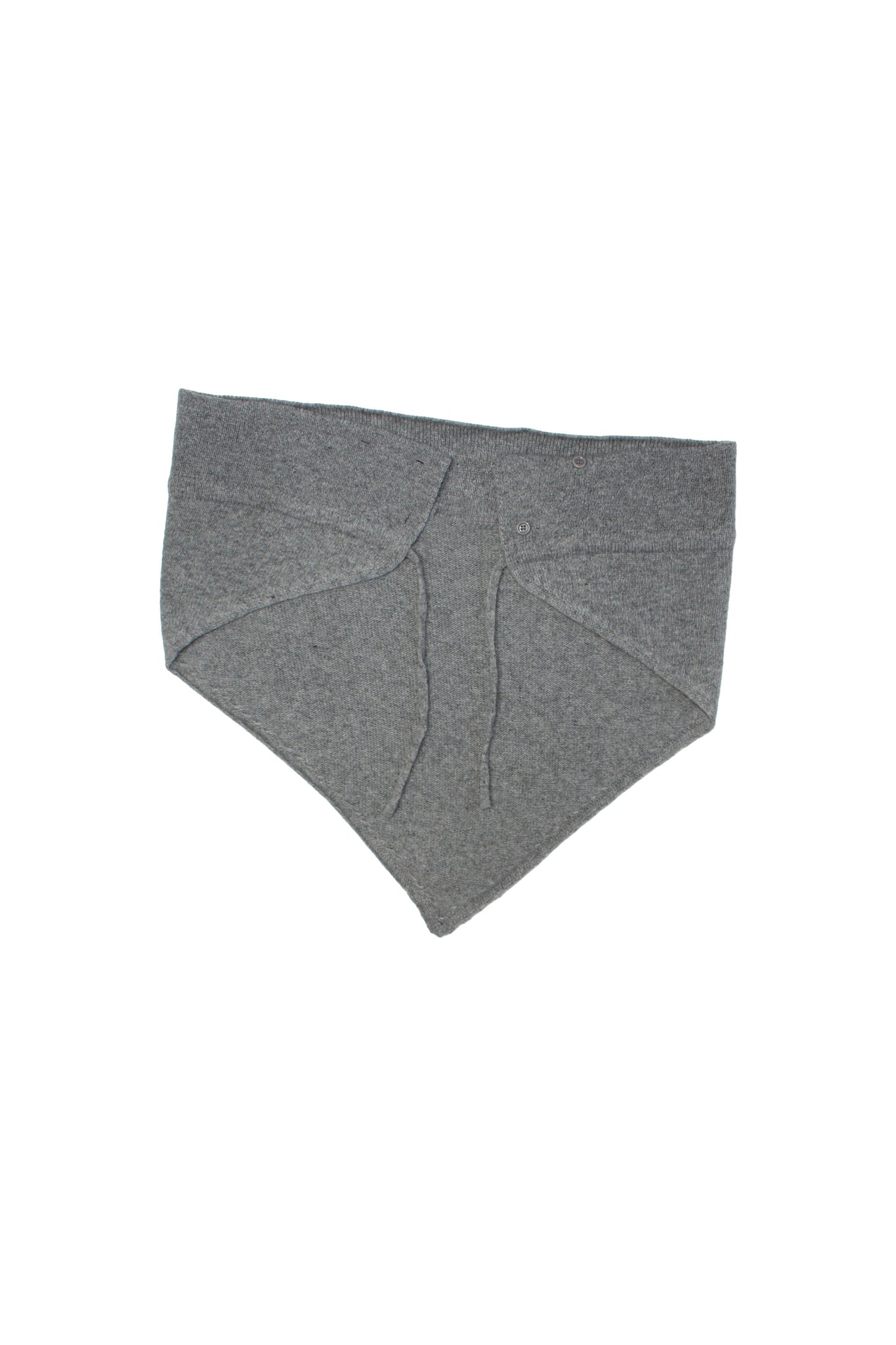 Moh String Cape Scarf in Grey