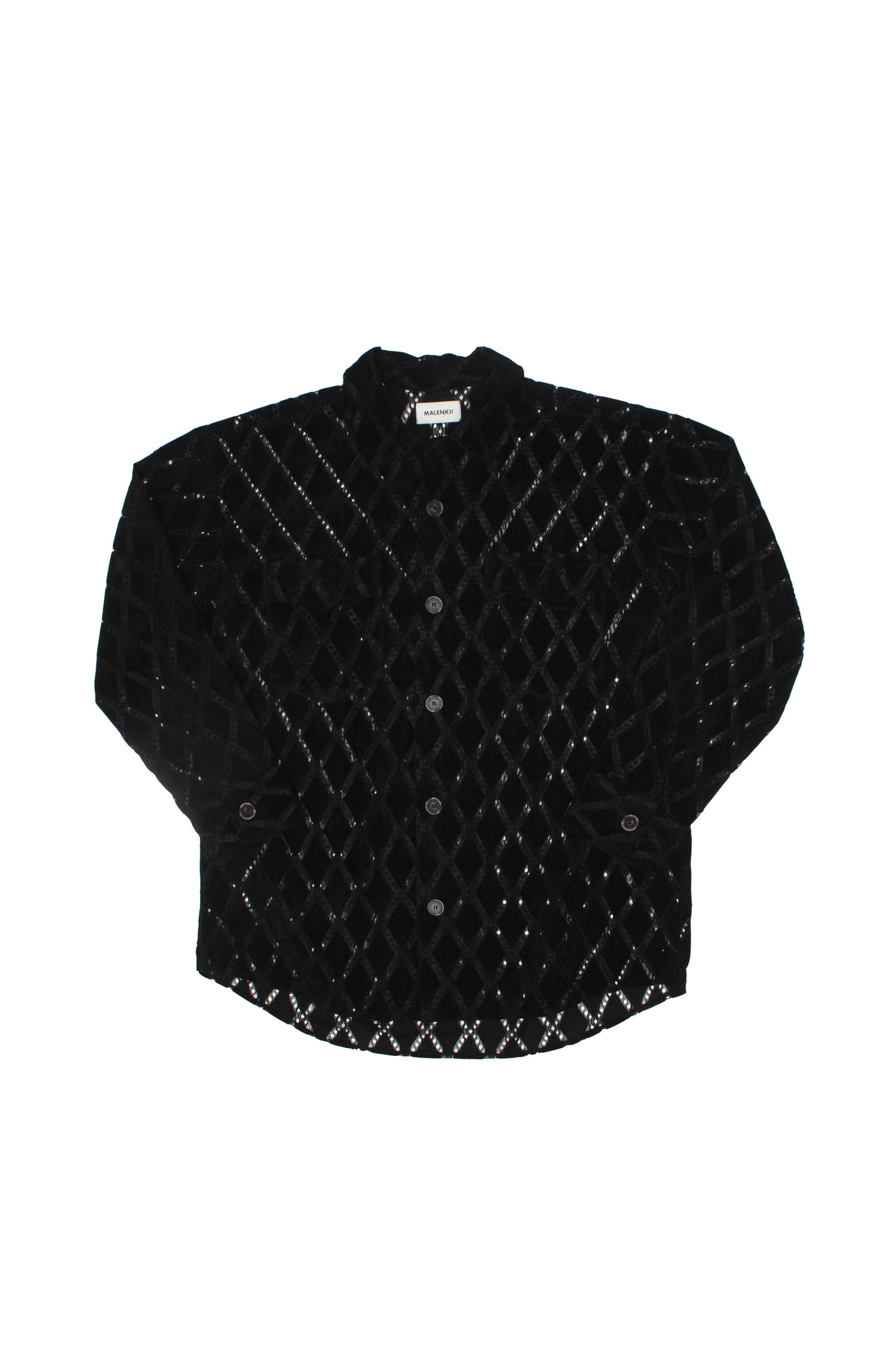 Suede Crochet Shirket