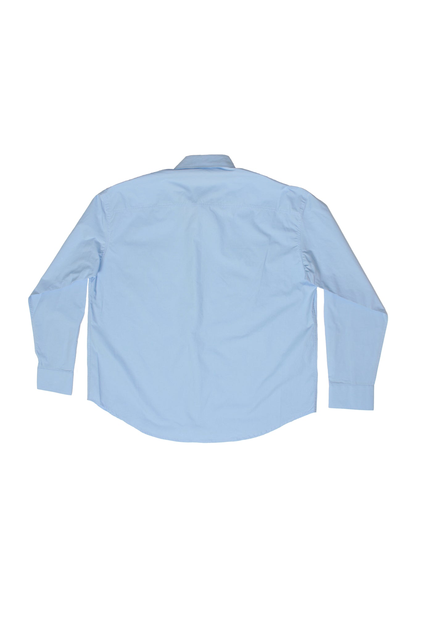 Flat Two Pocket Shirts in Sky blue