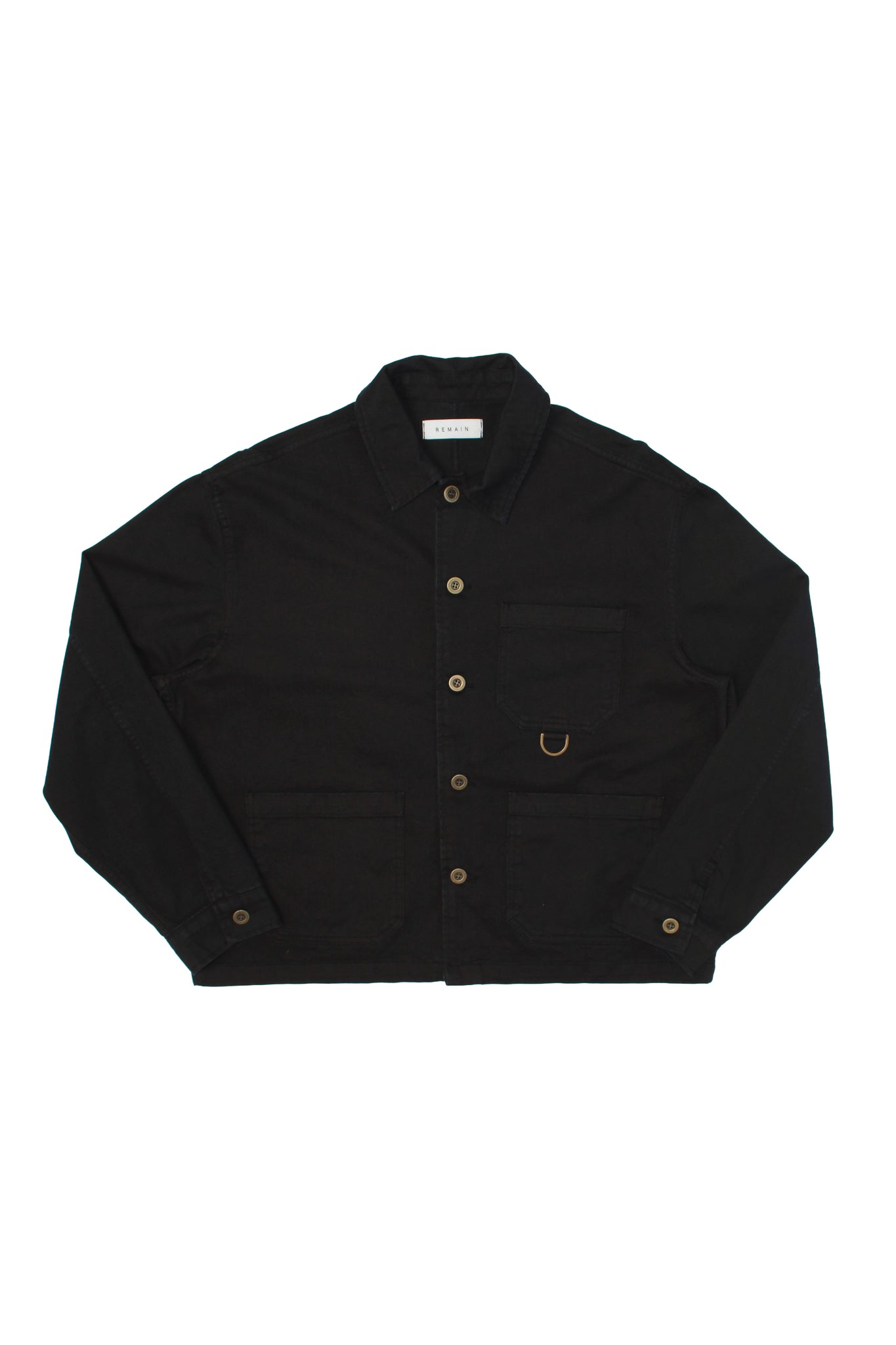 Remain D Crop Jacket in Black