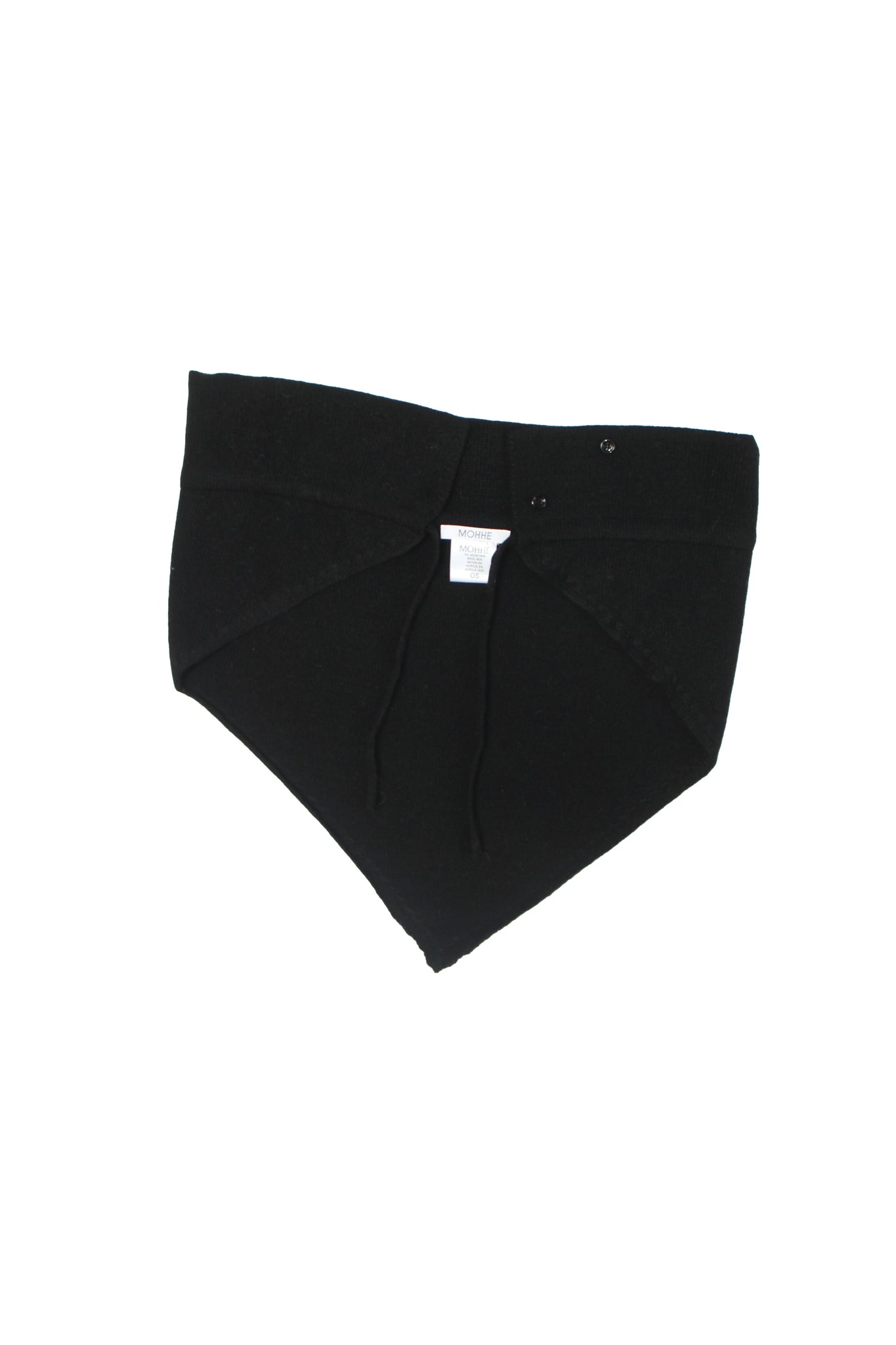 Moh String Cape Scarf in Black