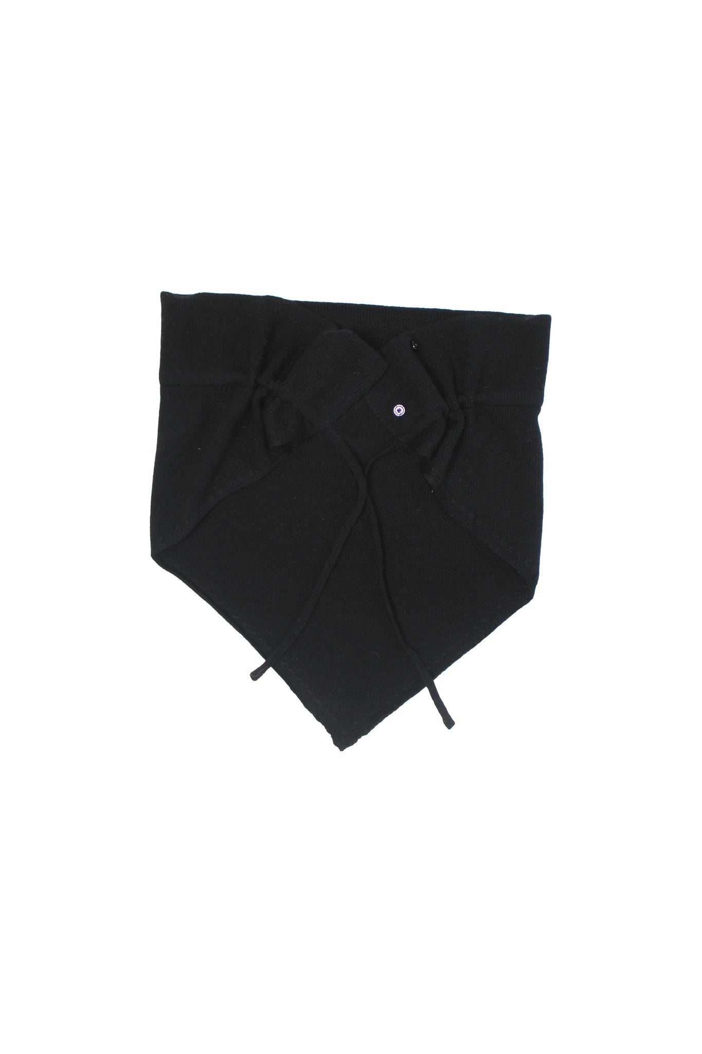 Moh String Cape Scarf in Black