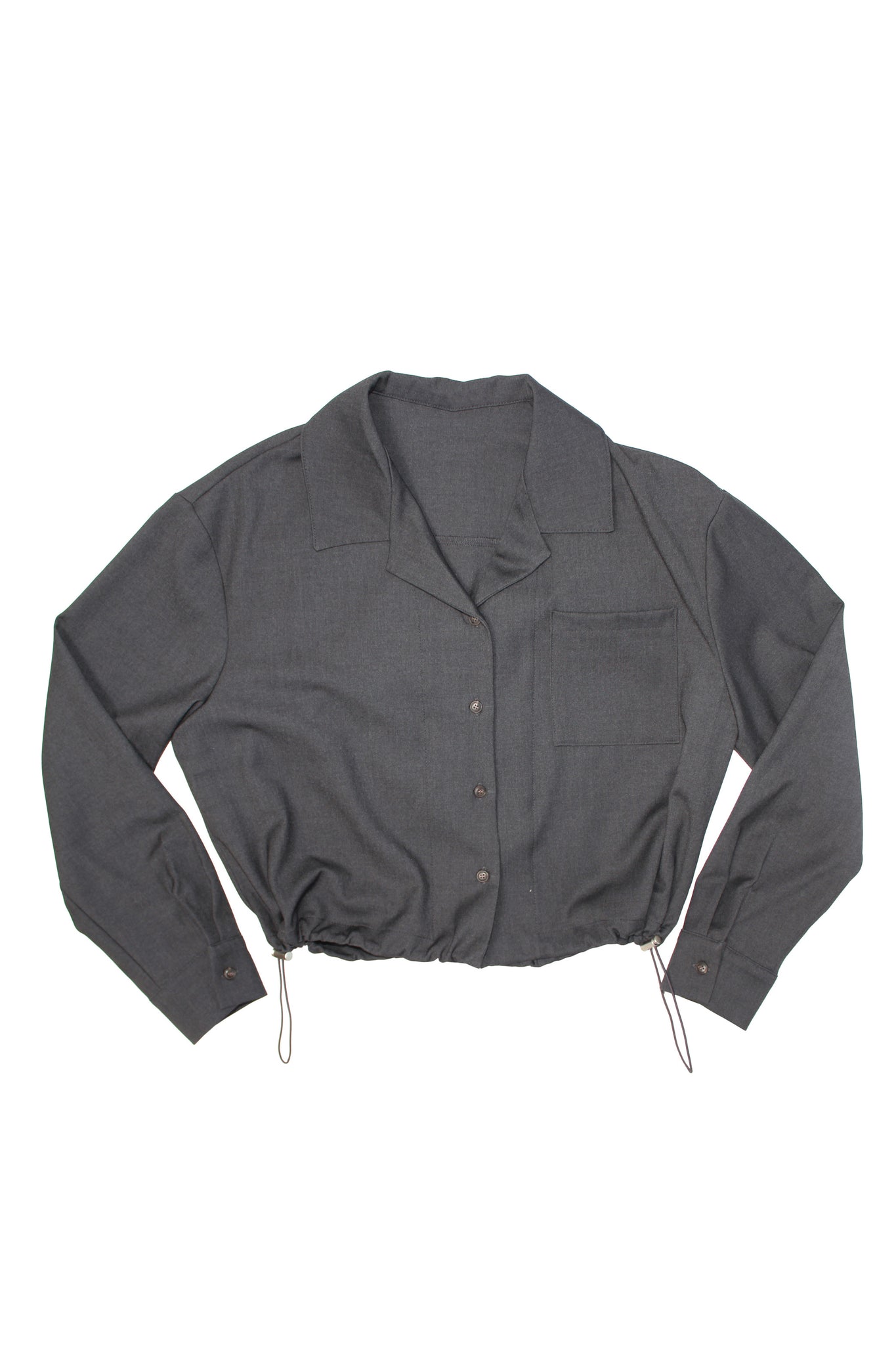 Orrd Cropped Button Up Shirket