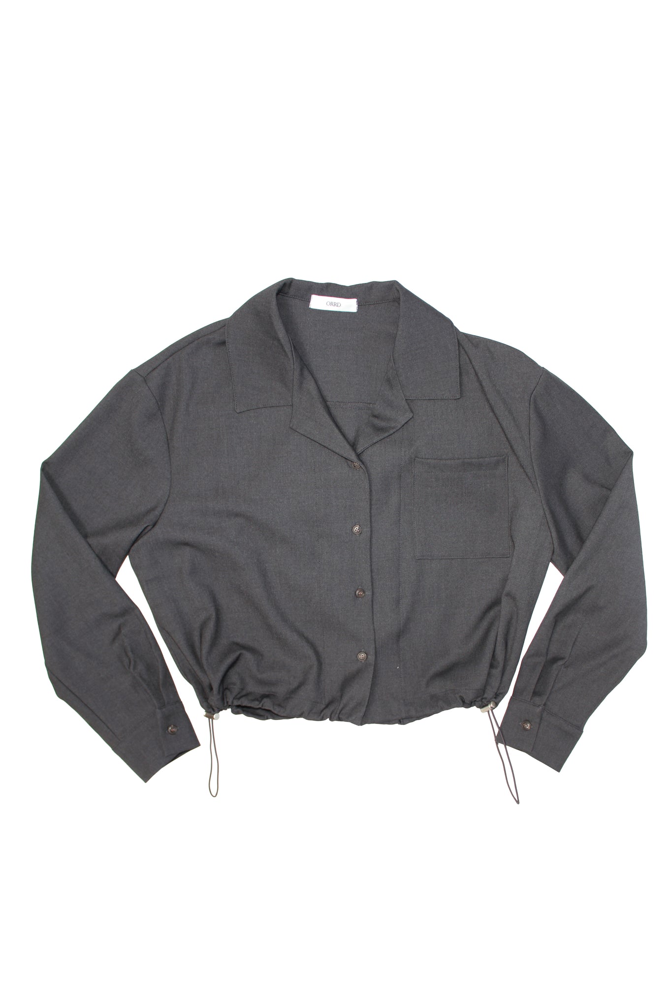 Orrd Cropped Button Up Shirket
