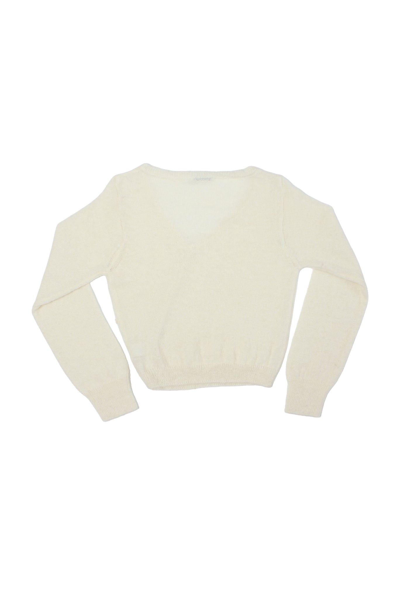 Mell Soft Wrap Cardigan in Ivory