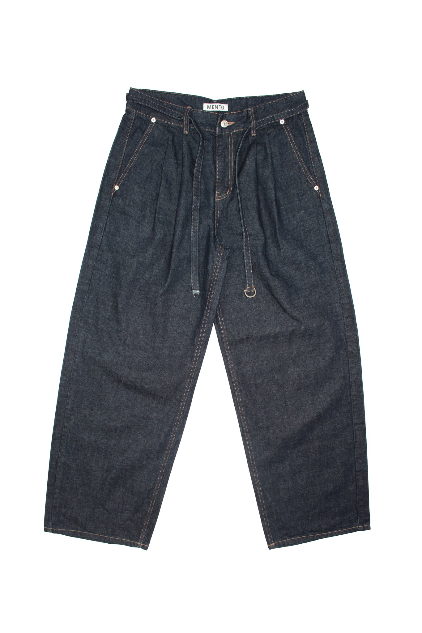 Mento Belted Wide Denim