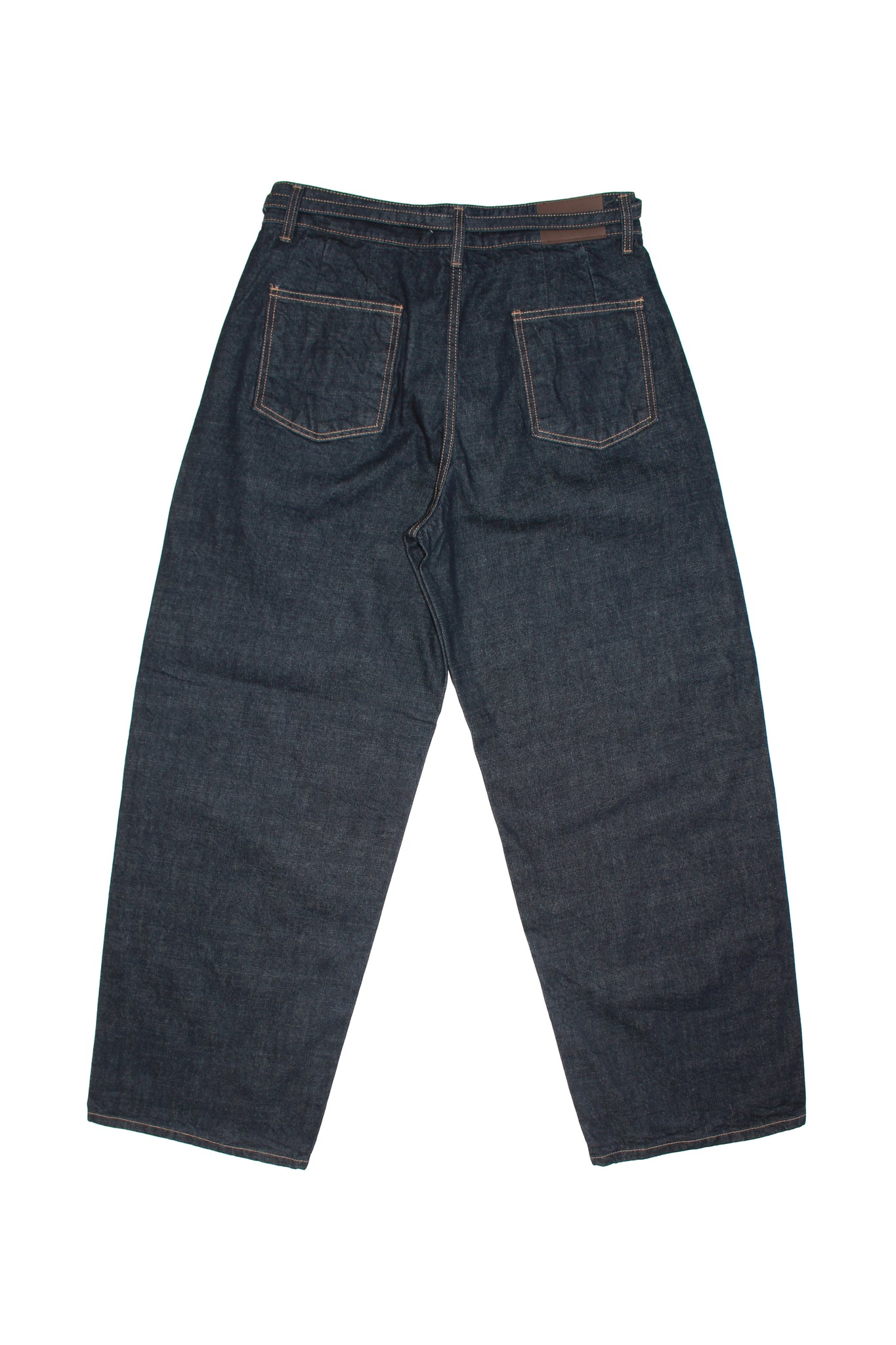 Mento Belted Wide Denim