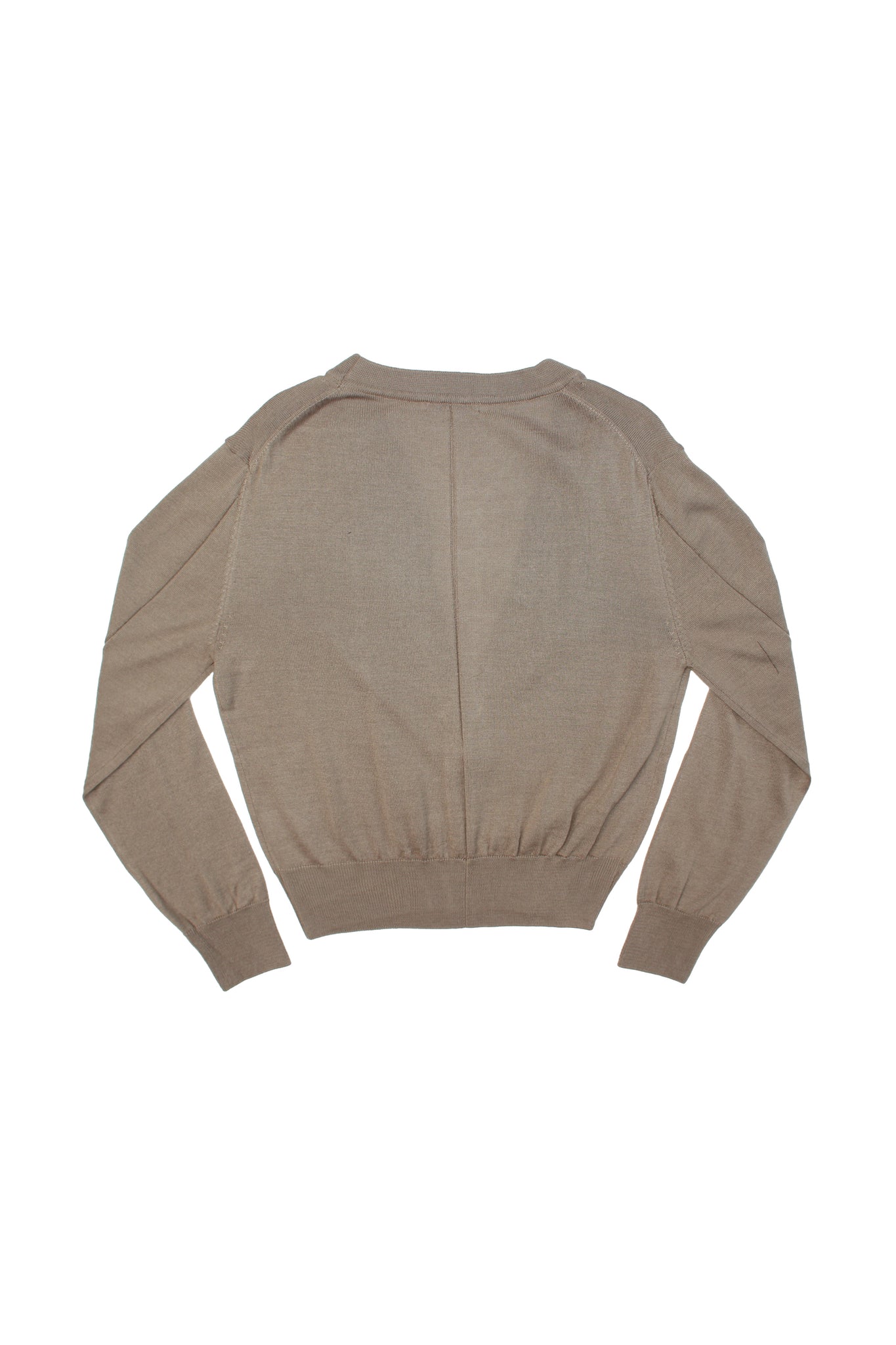 Koi Deep V-neck Knit Top in Mocha