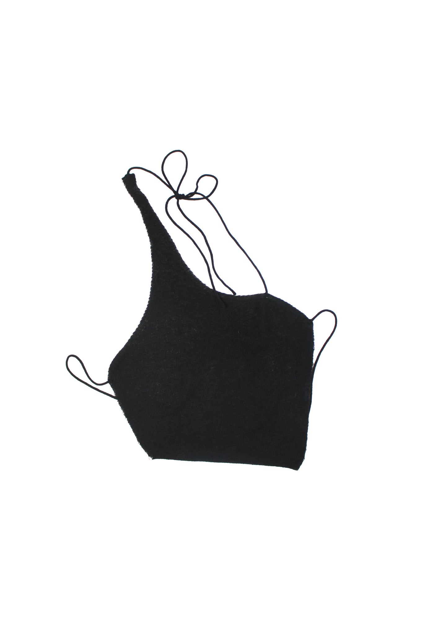 Kei Knie Vest Set in Black
