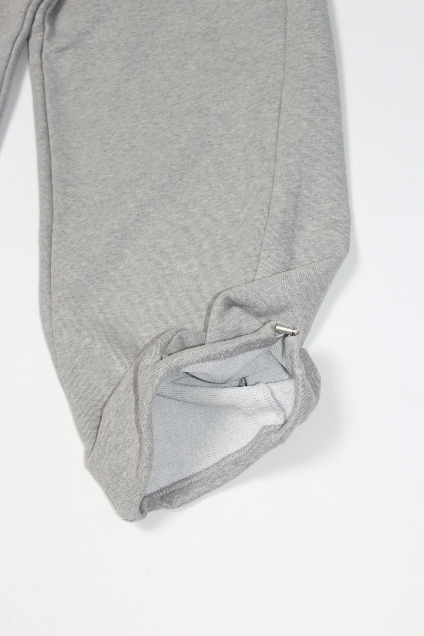 Koni Barrel Leg Sweatpants in Melange Grey