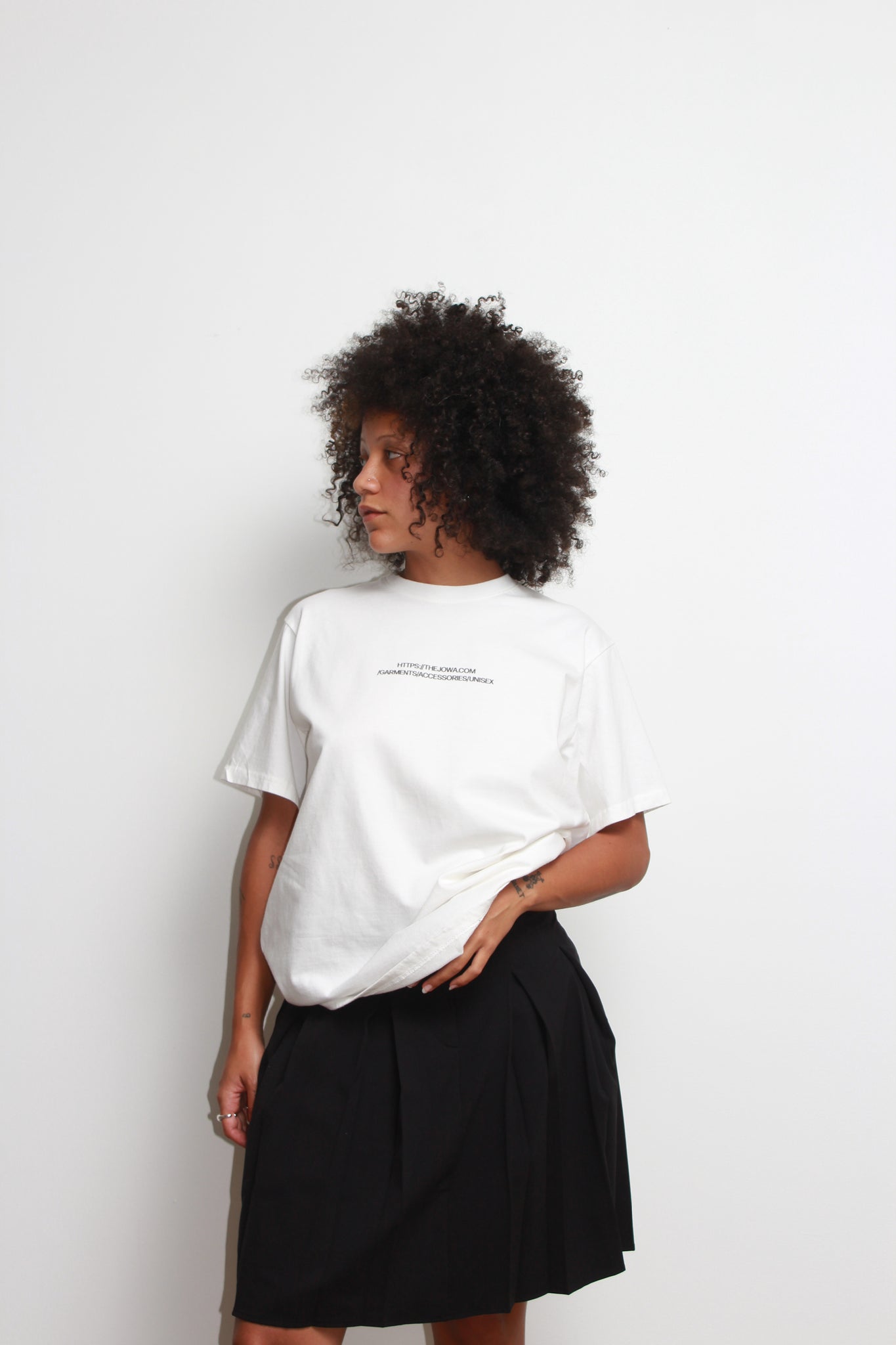 Jowa URL T-shirts in White