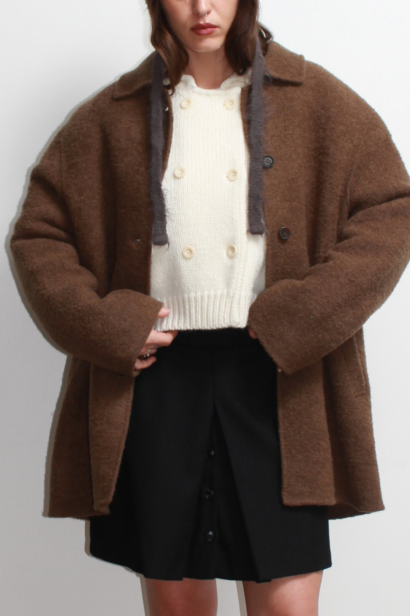 本日限定お値下げ　ounce ven alpaca half coat Ourin Alpaca Half Coat – Jowa.shop