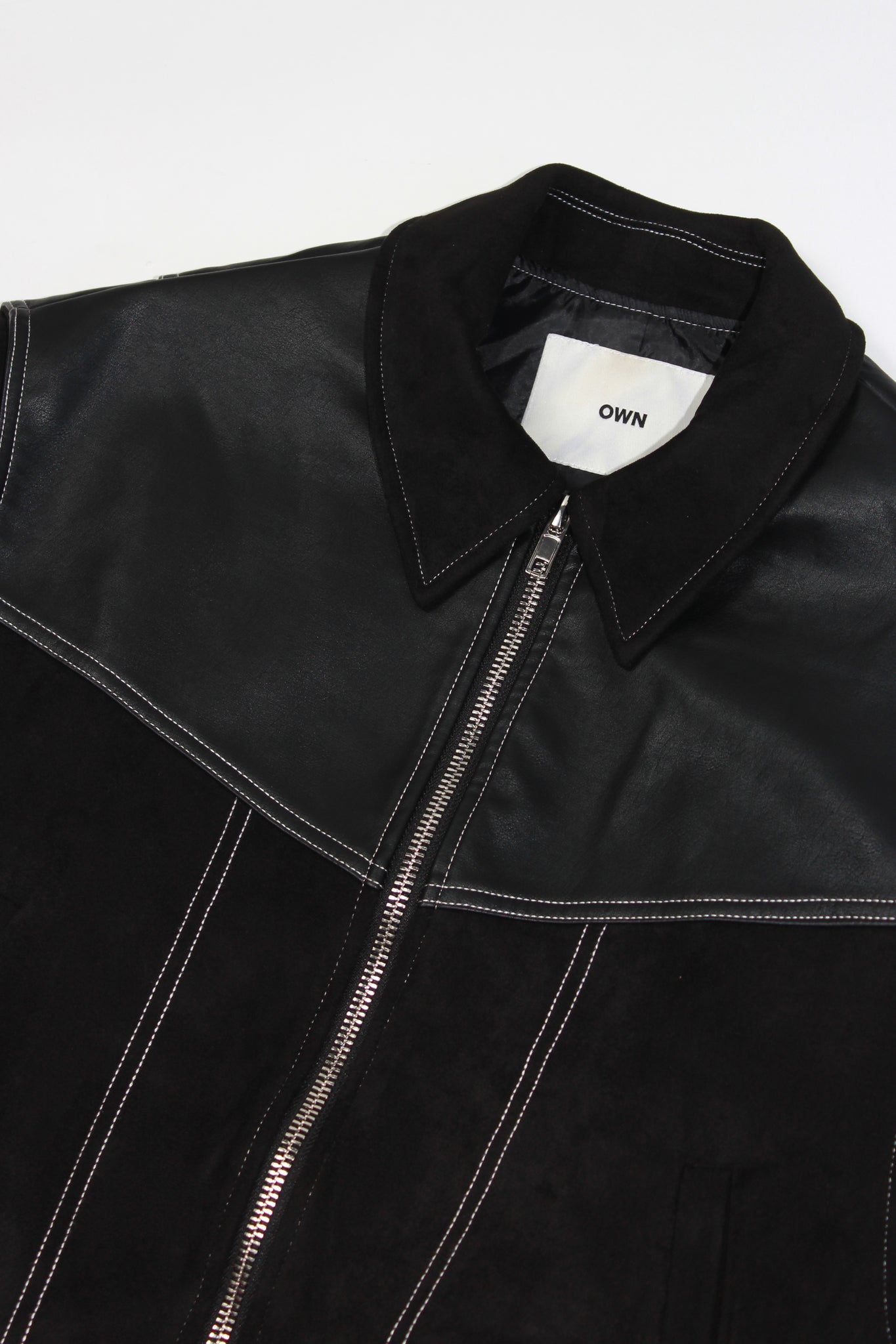 Own Two-tone Viper Jacket in Black
