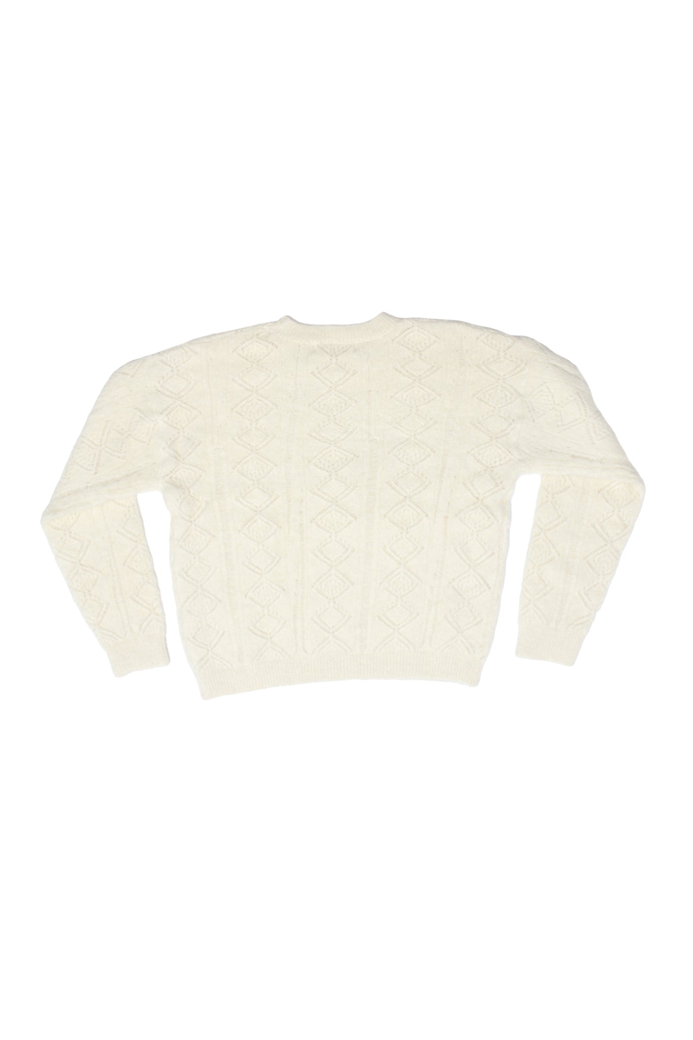 Scasi Alpaca Sweater in Ivory