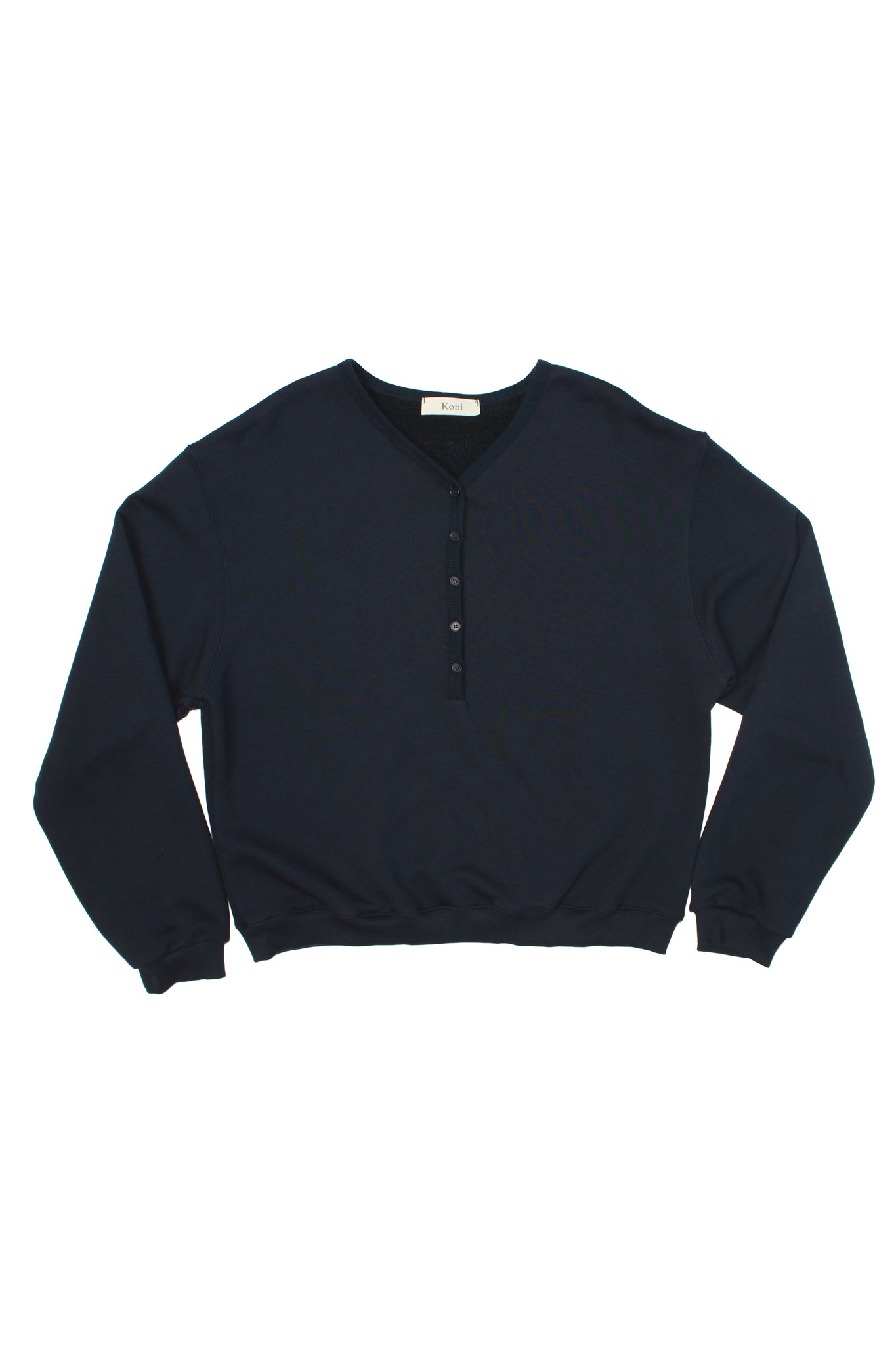 Youth V-neck Sweatshirt in Navy