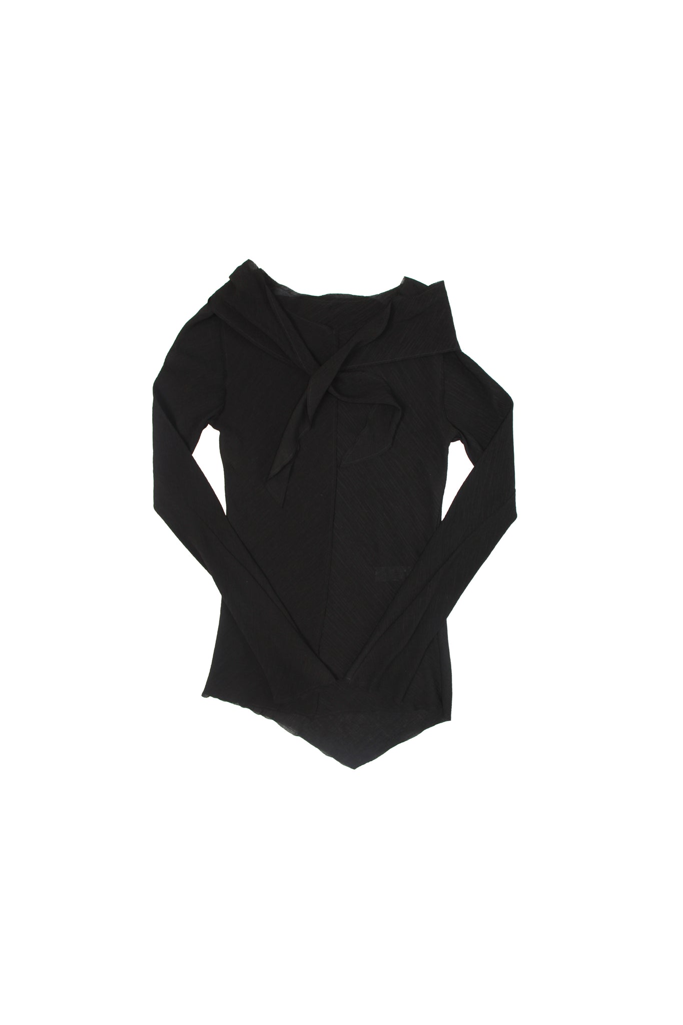 LF Scarf Top in Black