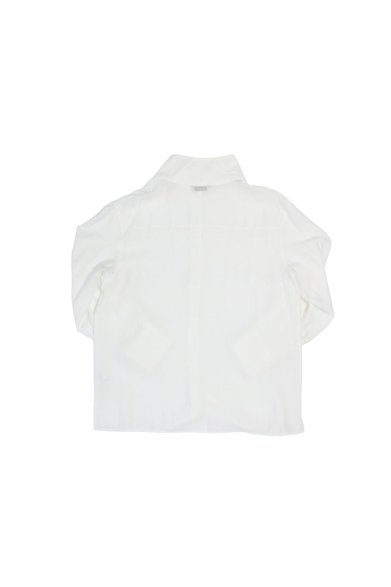 Lake Mockneck Scarf Shirt in Off white