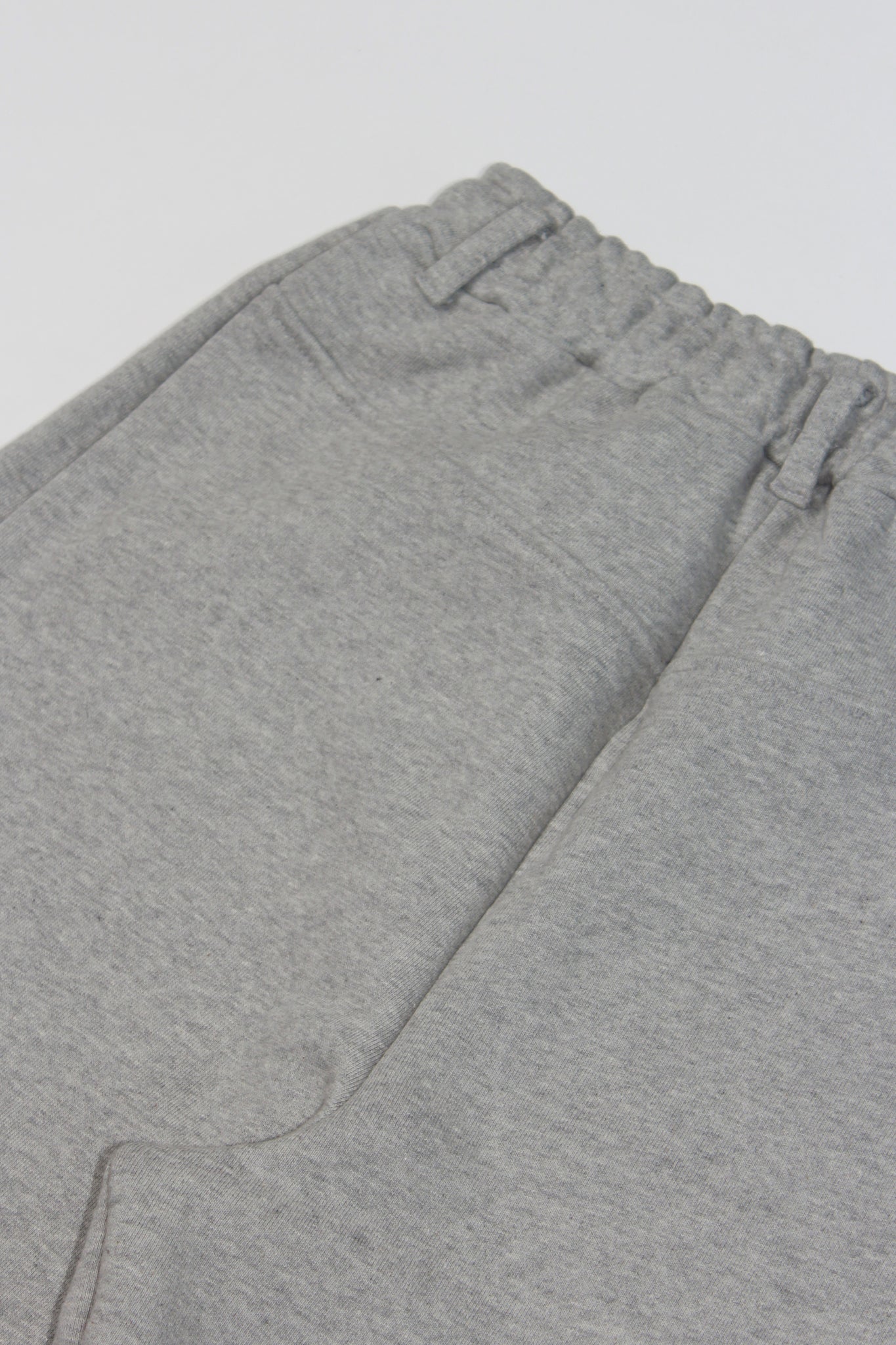 Koni Barrel Leg Sweatpants in Melange Grey