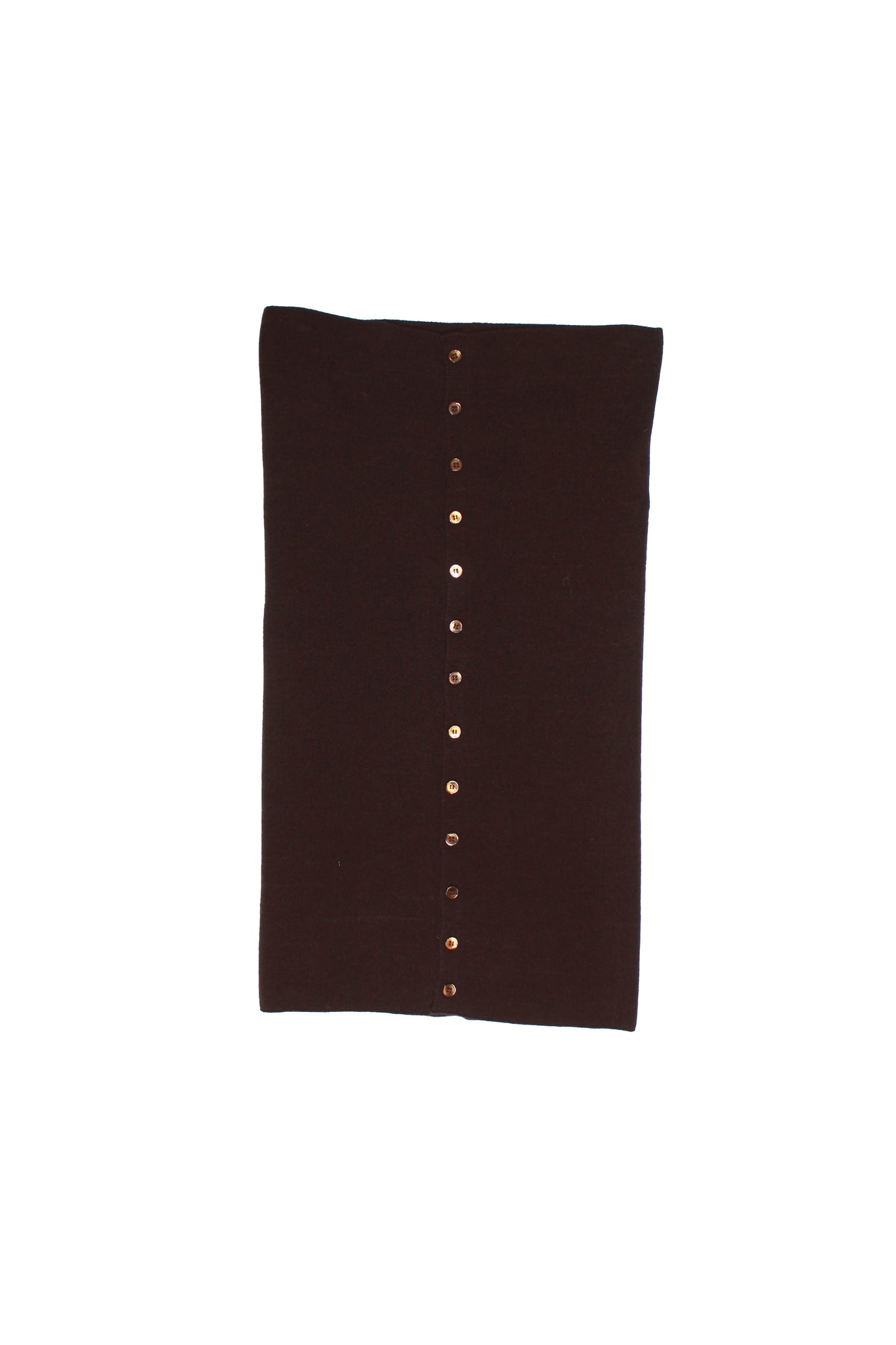 Shoulder Neck Warmer in Dark Chocolate