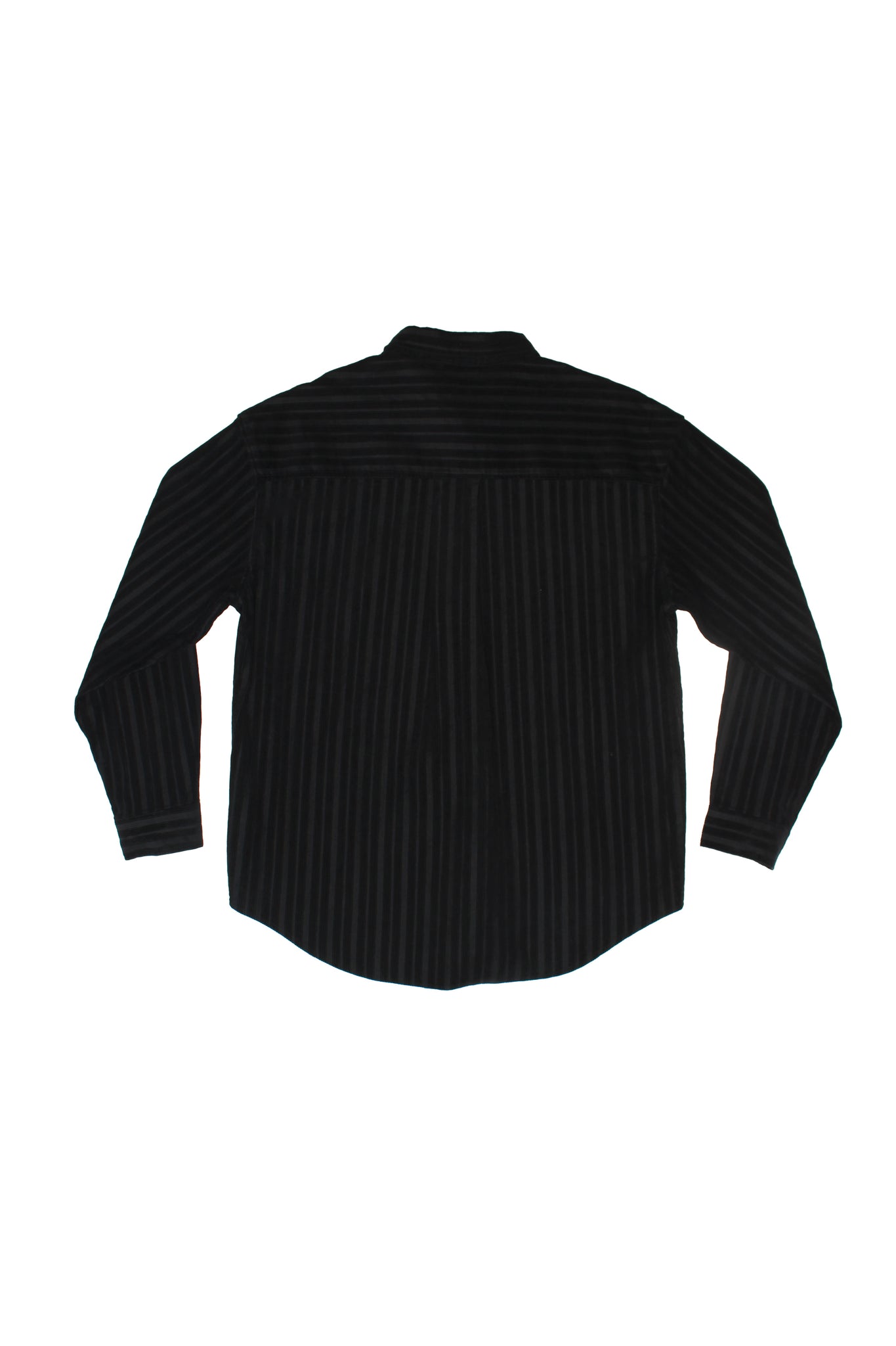 Aden Corduroy Rivet Shirt in Black