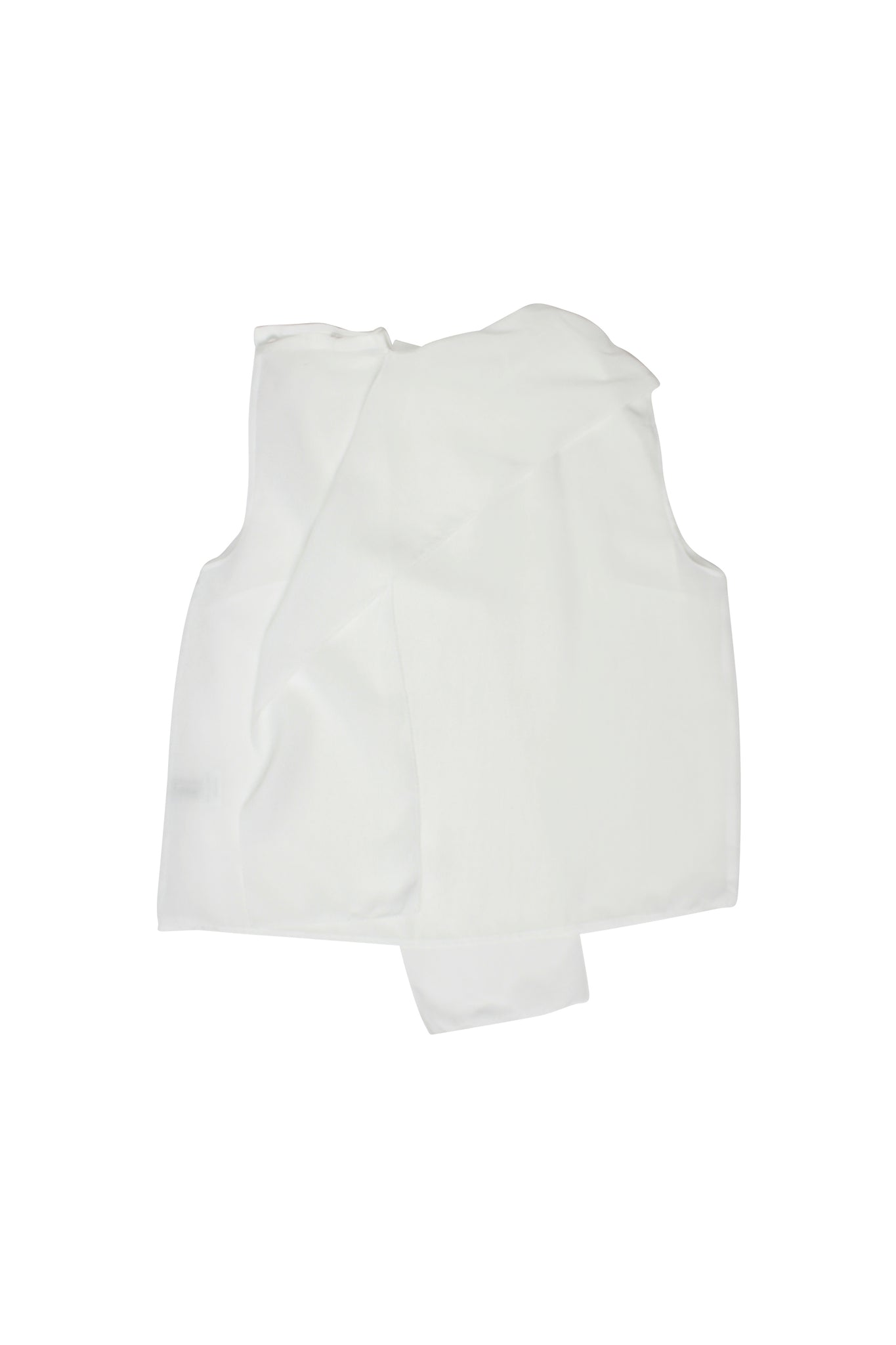 Sandy Sleeveless Top in White