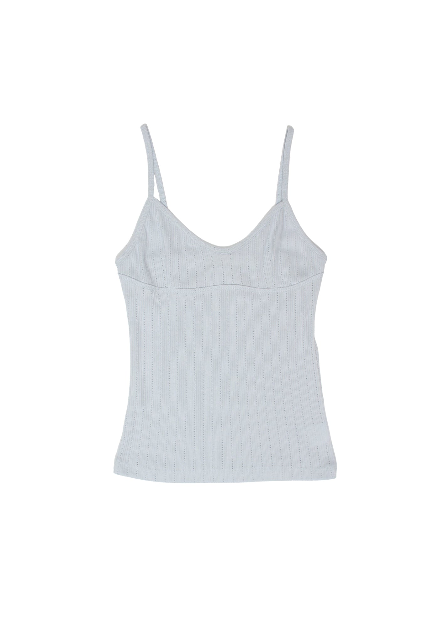 Lewin Sleeveless Top in Sky Blue