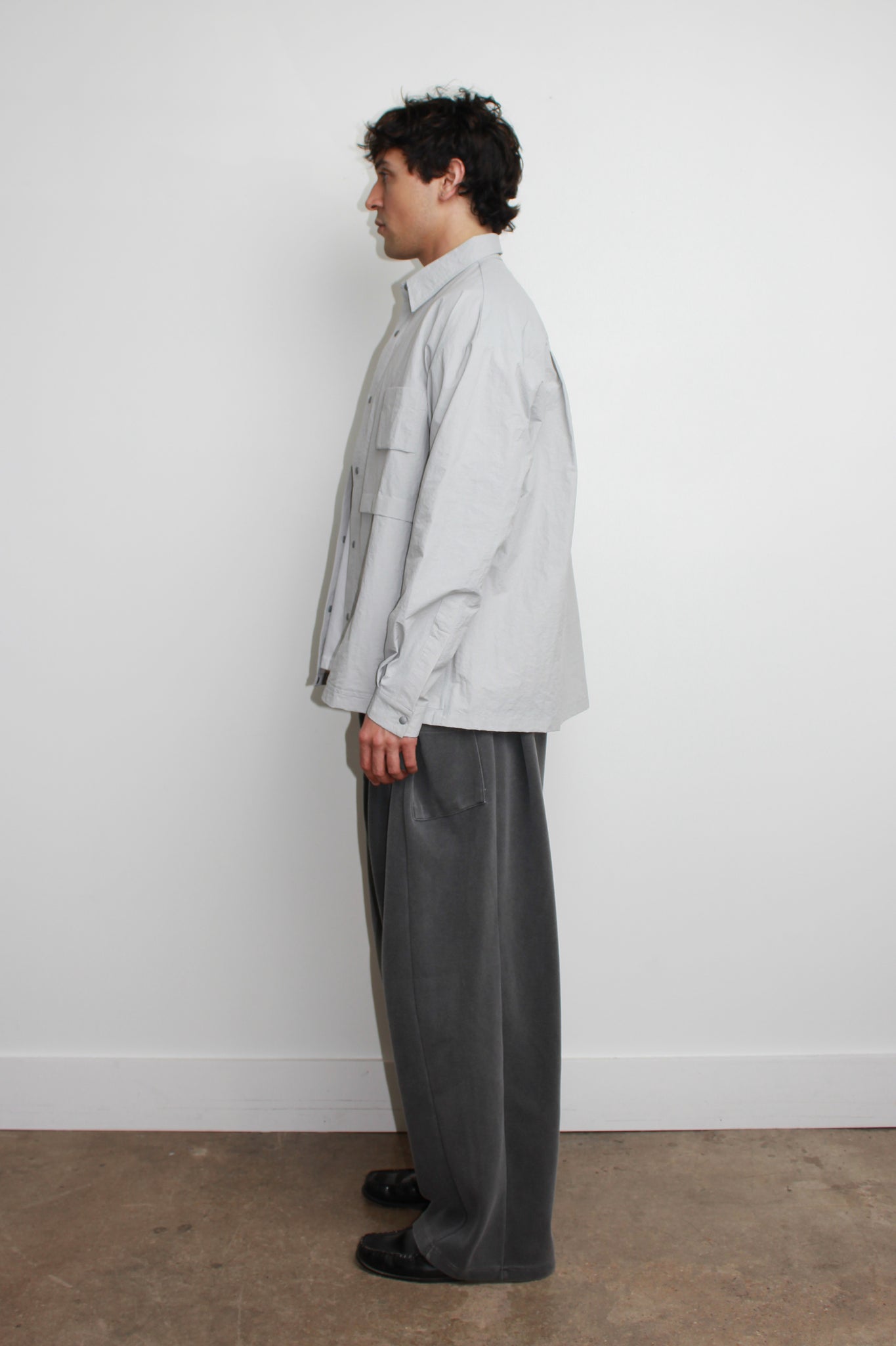 Tatemodern Shirtket in Light Grey