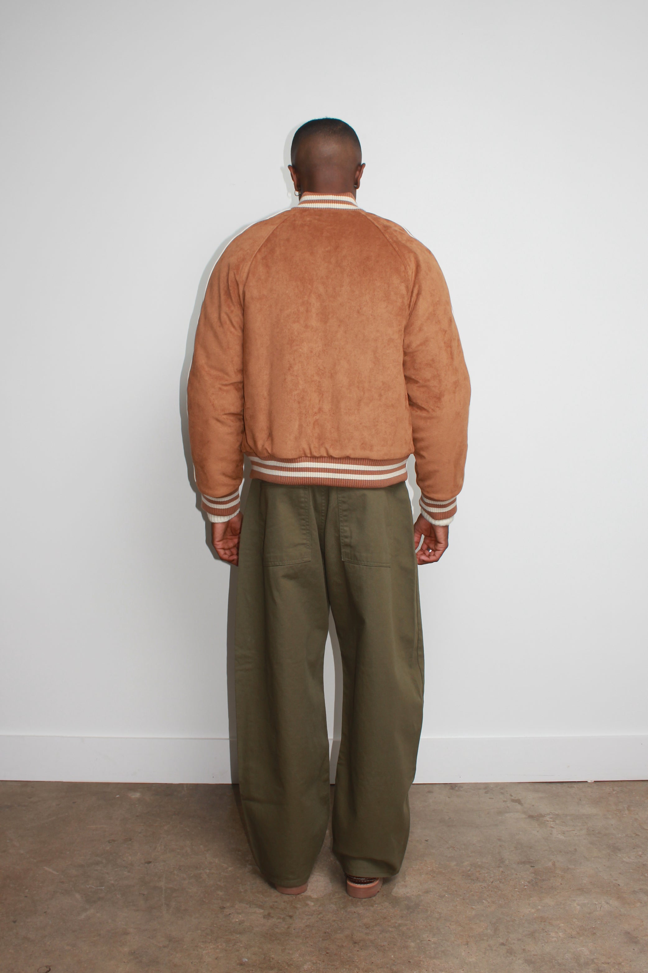 Suede Bomber Jacket – Jowa.shop