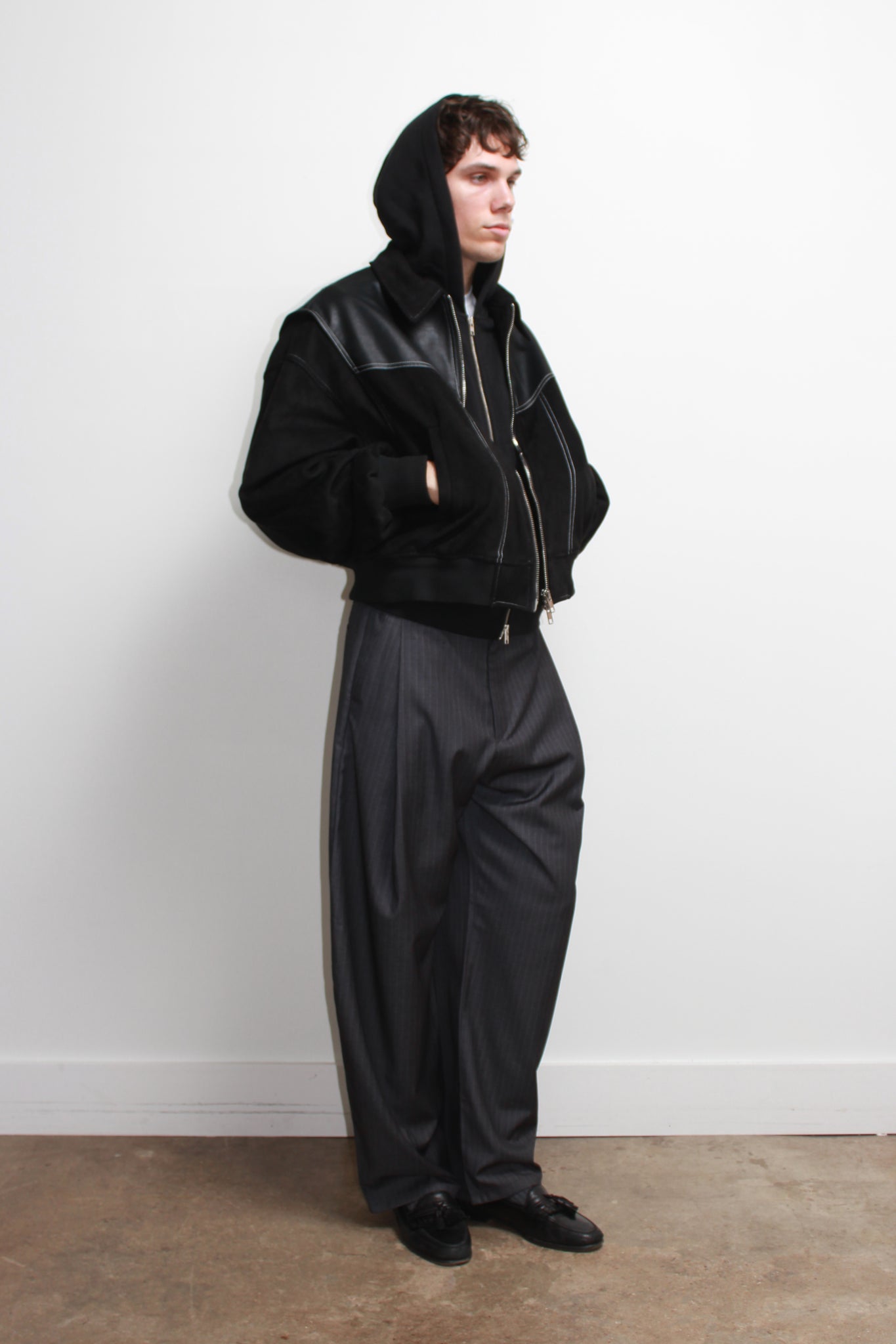 Own Two-tone Viper Jacket in Black