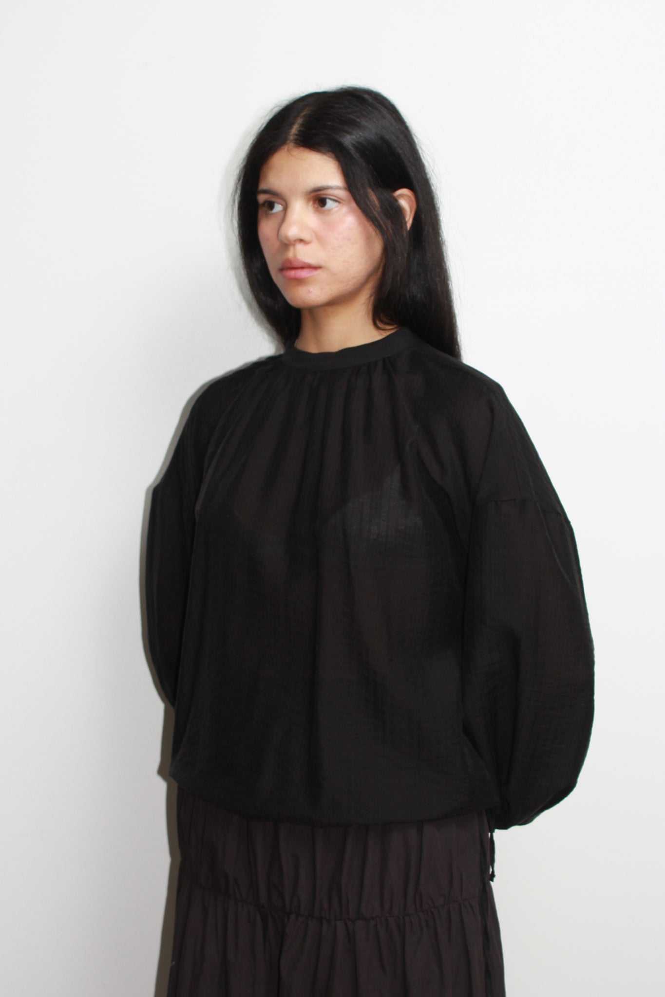 Mariner Blouse in Black