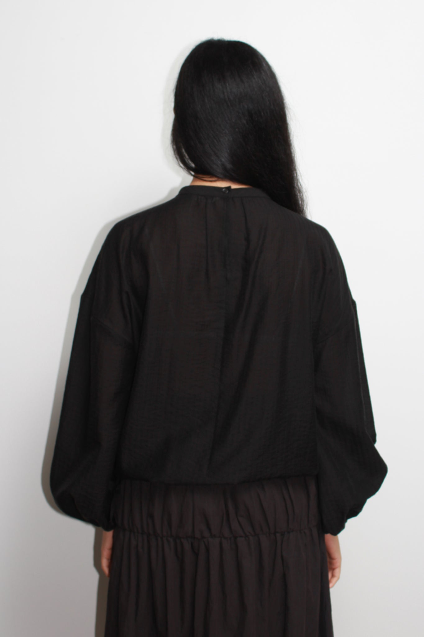 Mariner Blouse in Black