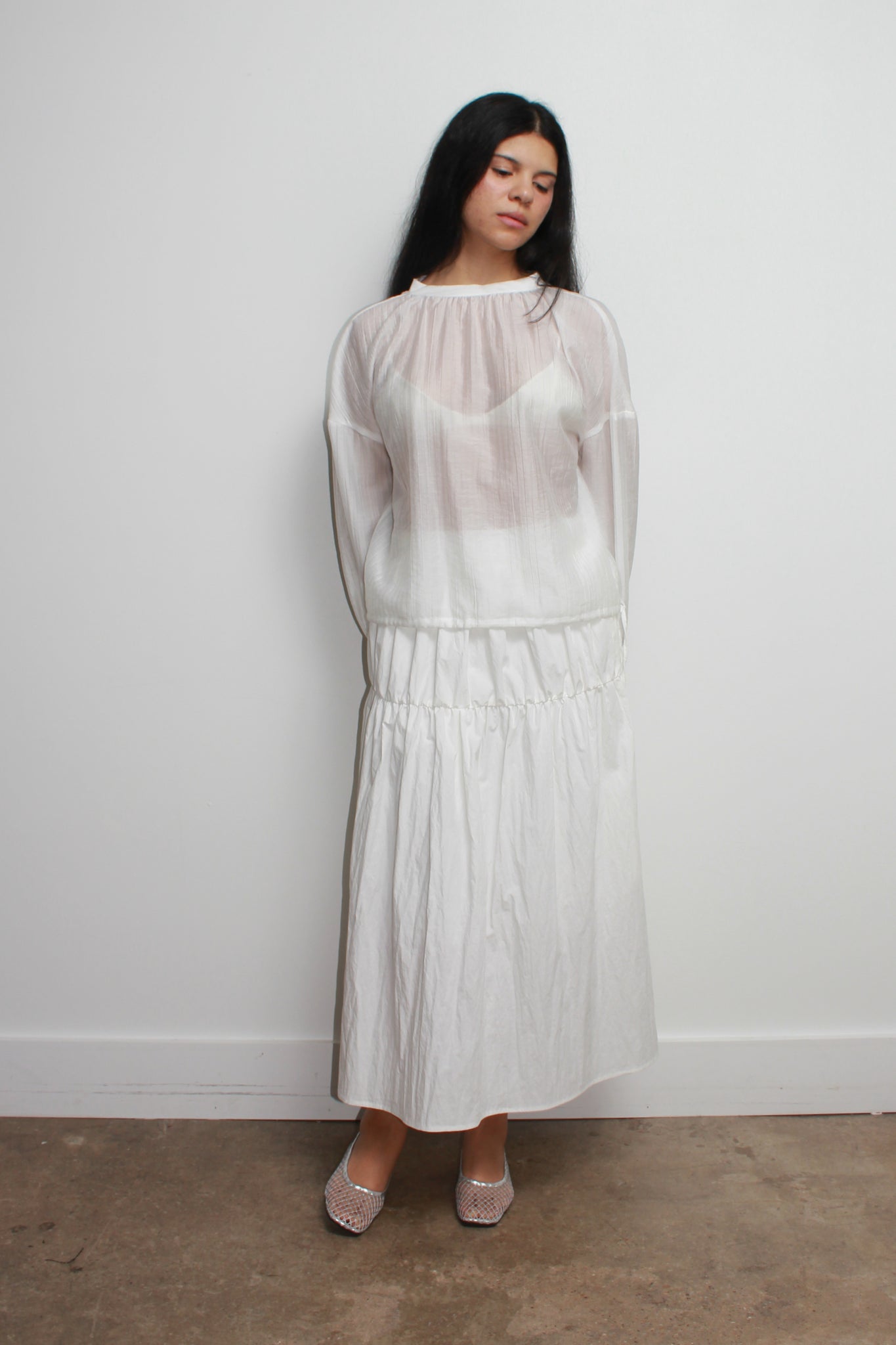 Mariner Blouse in White