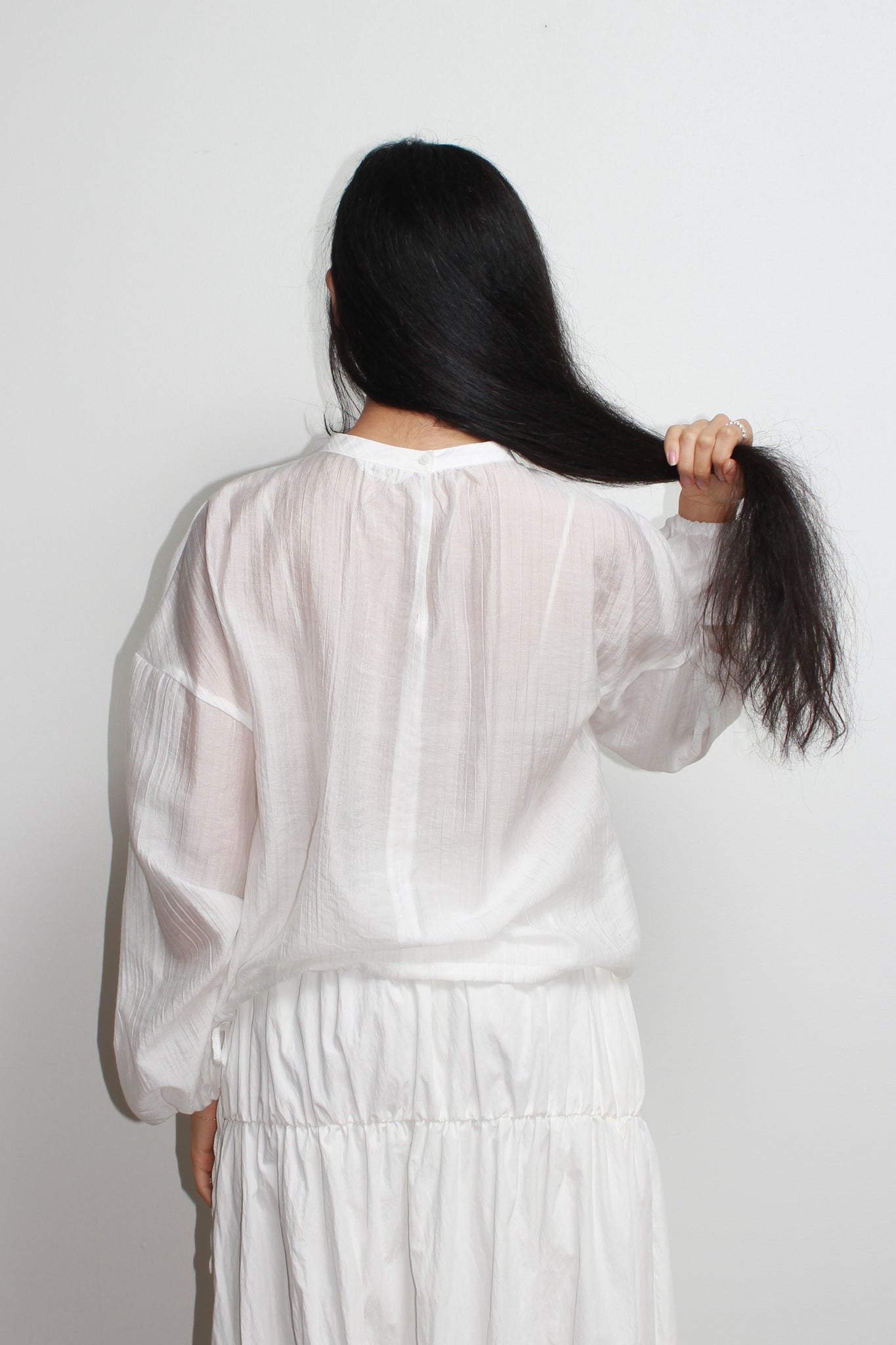 Mariner Blouse in White