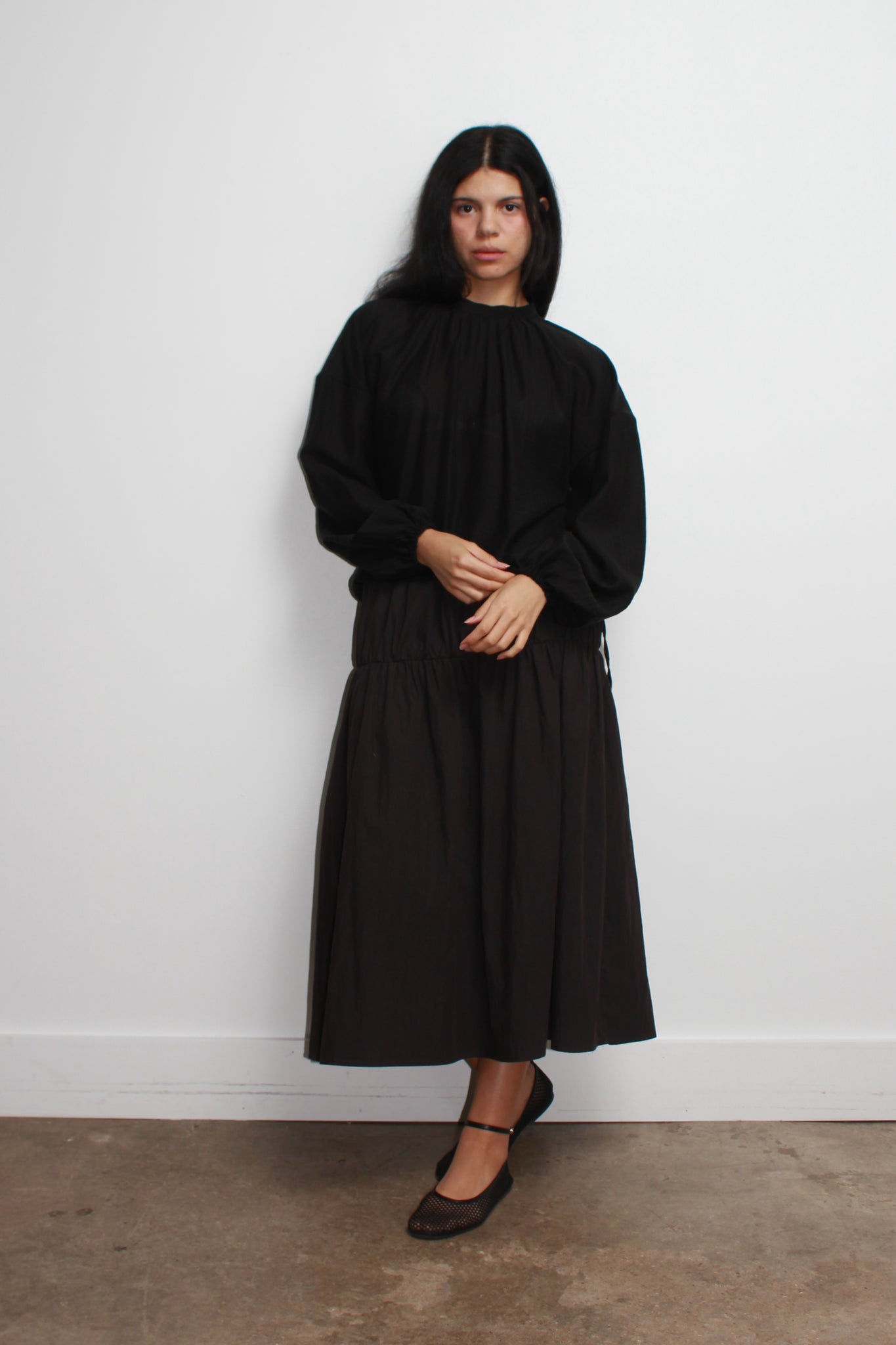 Mariner Blouse in Black