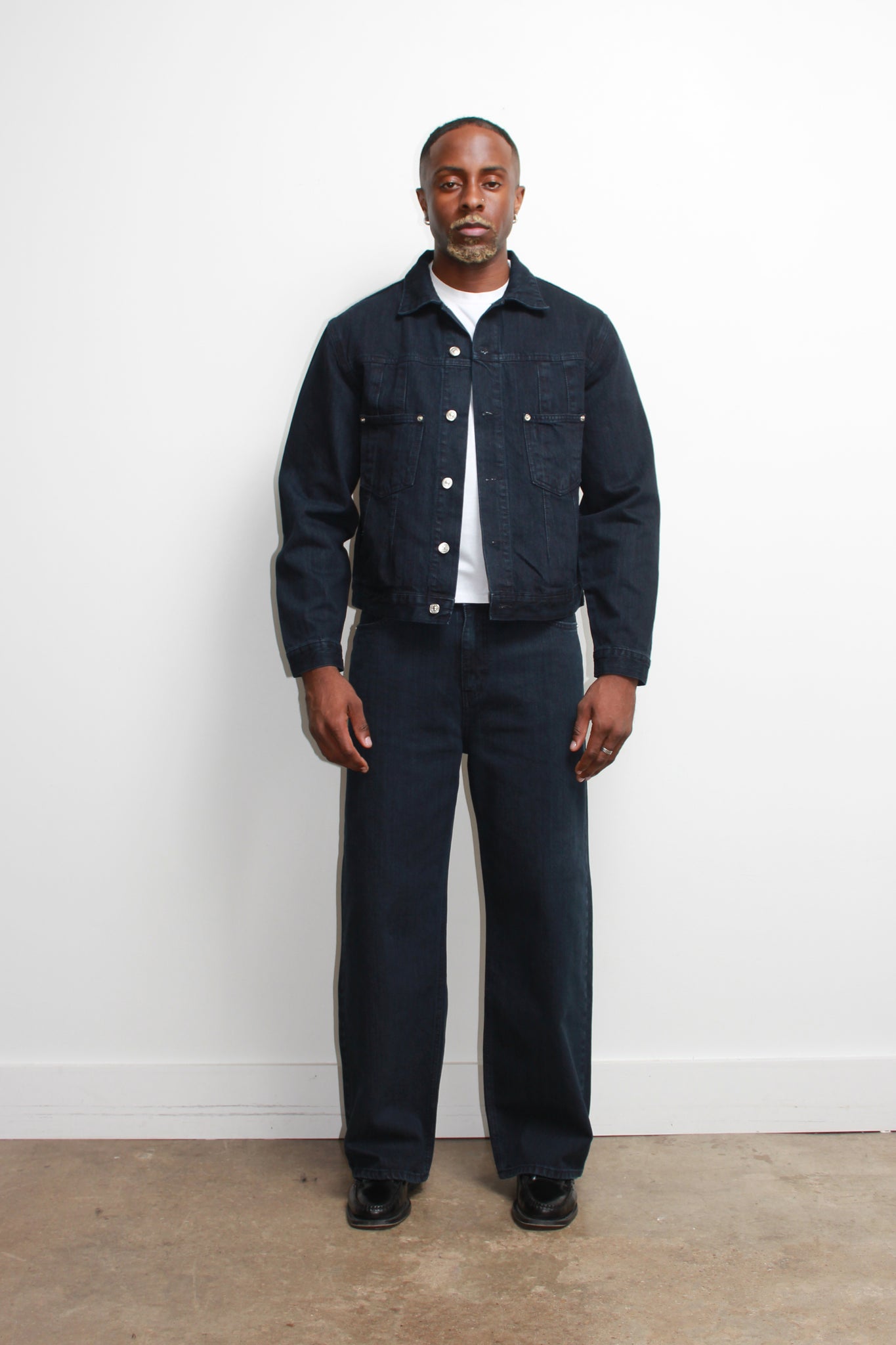 Mento Ribbed Denim Jacket