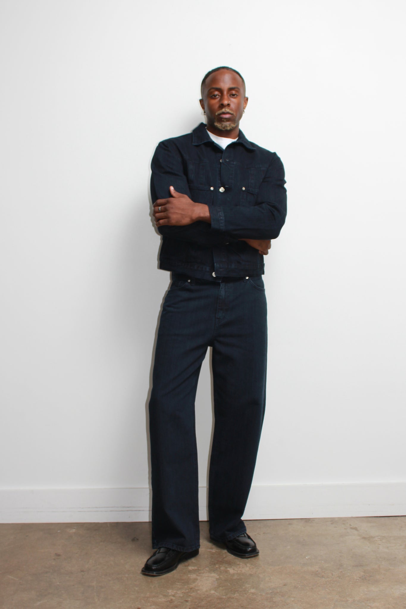 Mento Ribbed Denim Jacket