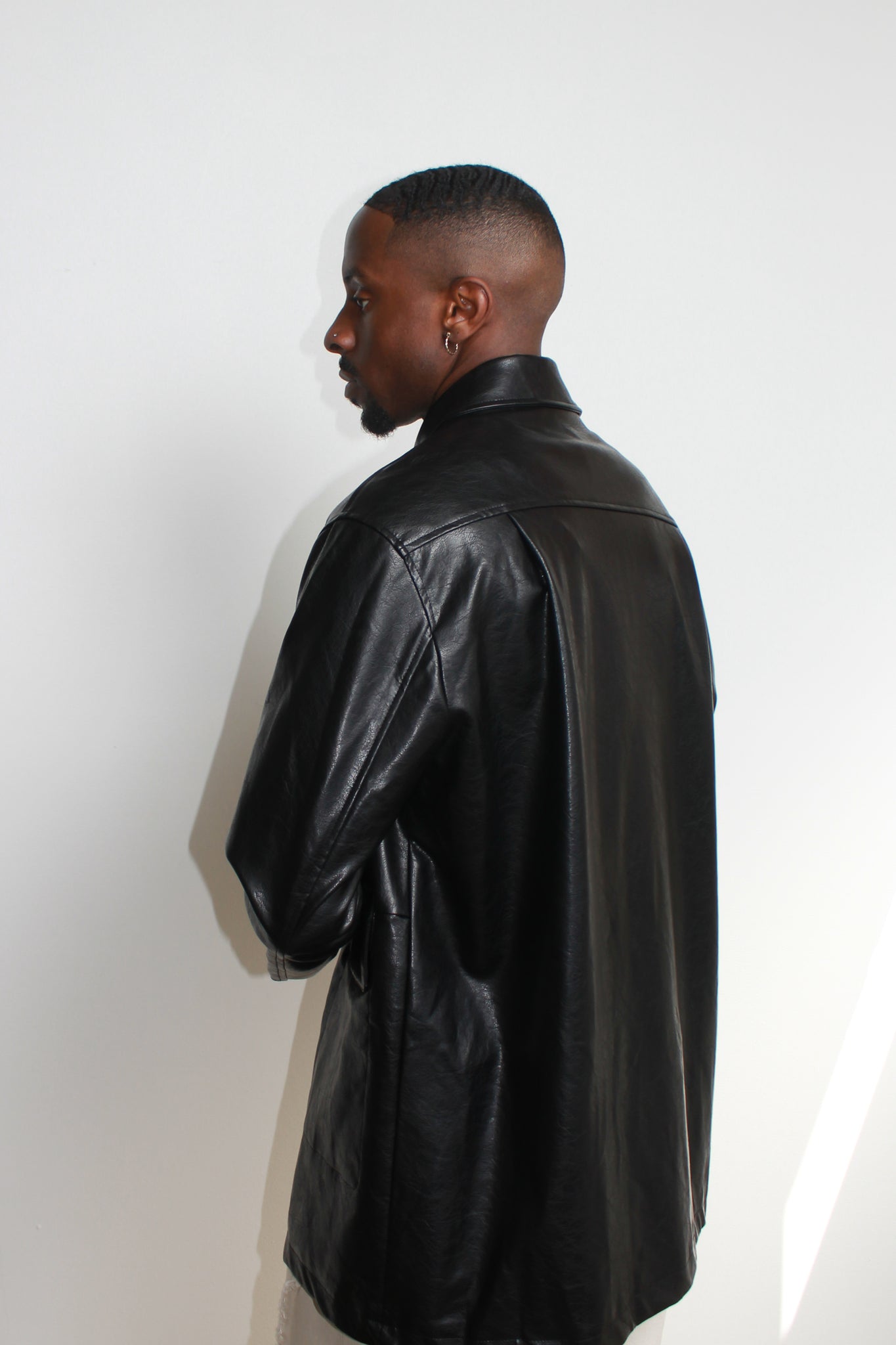 Urban Vegan Leather Coat