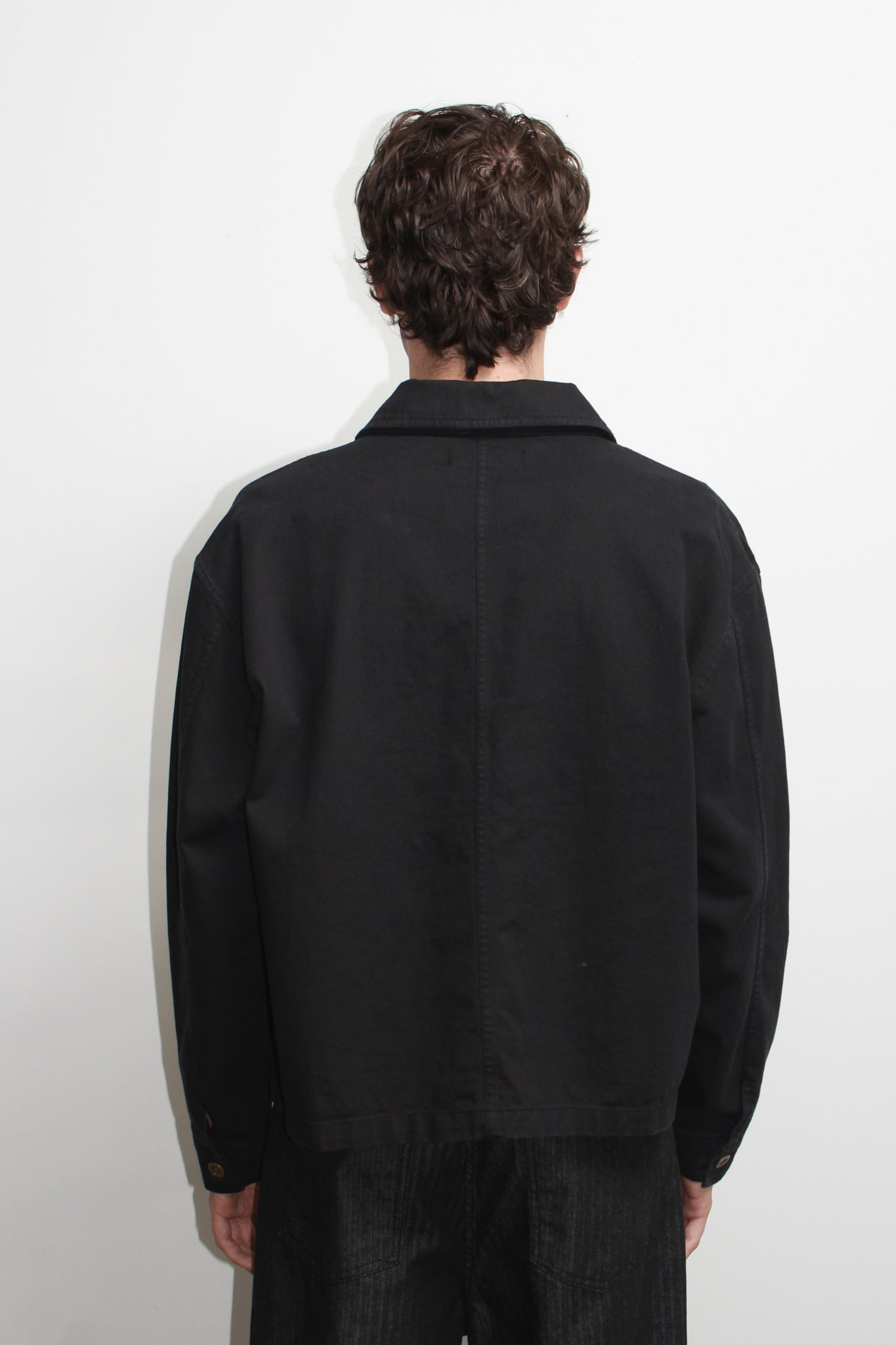 Remain D Crop Jacket in Black