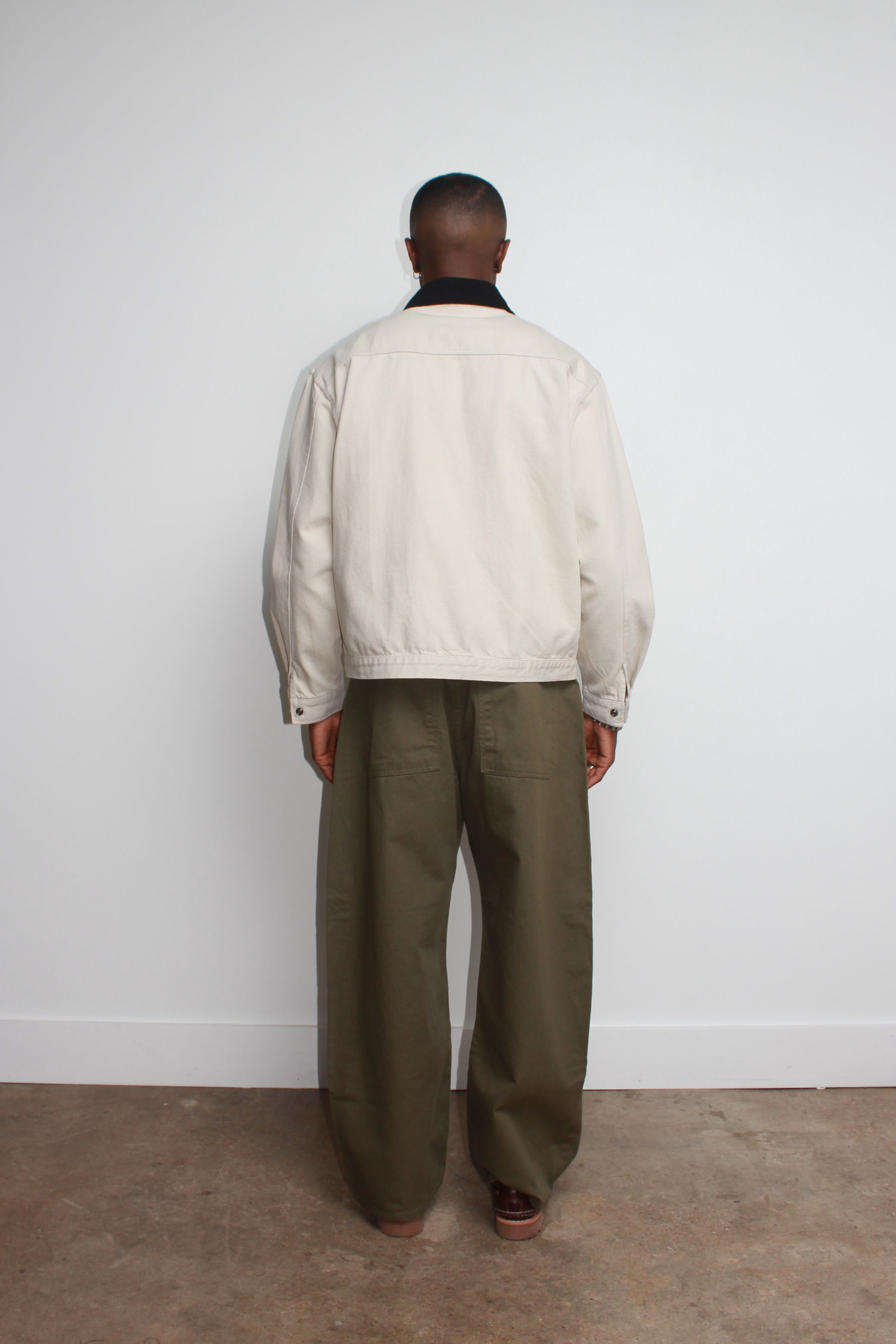 【MODERNIF】Olly cotton wide pants Wide Cotton Pants in Olive – Jowa.shop