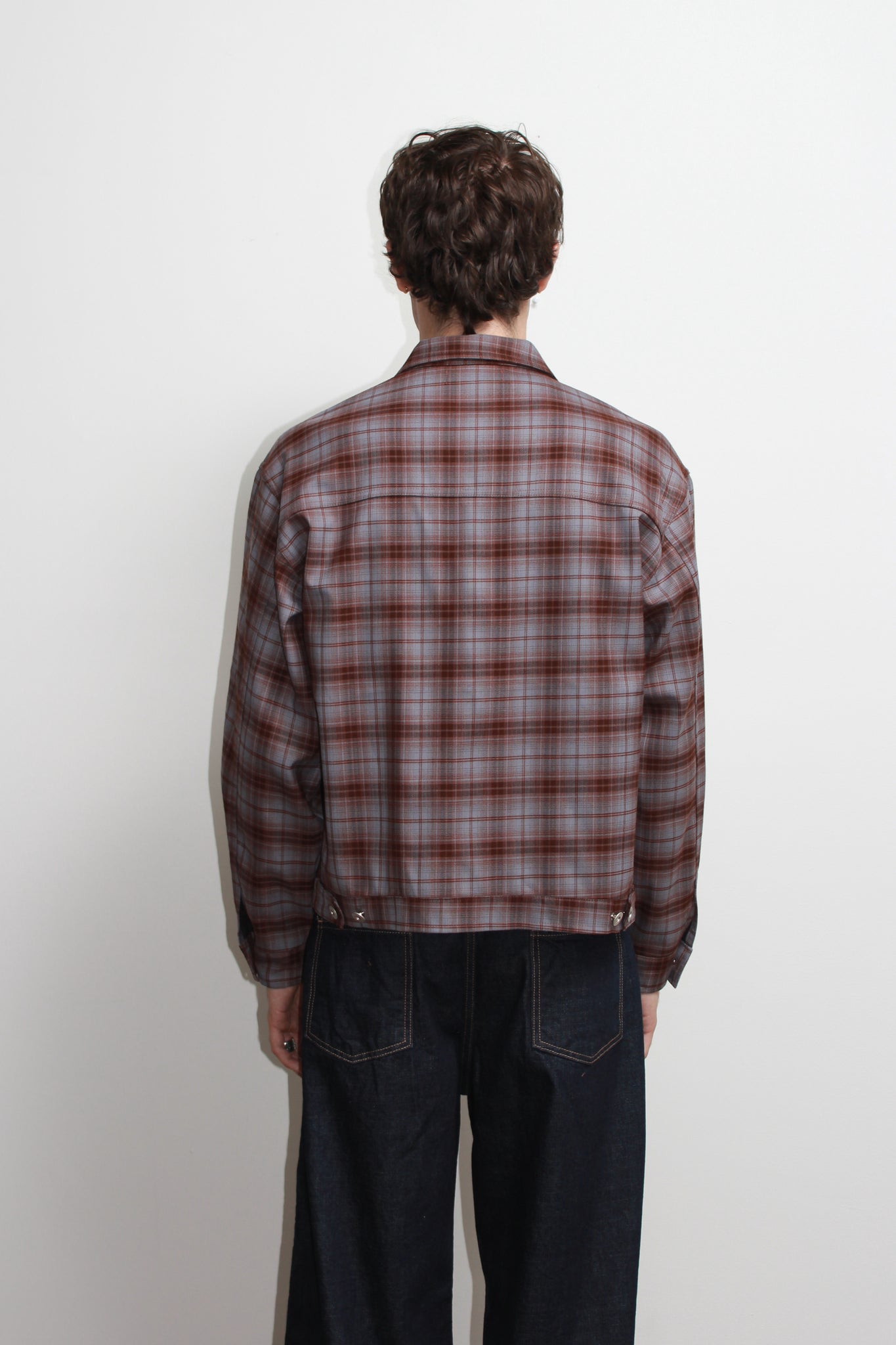 Vise Plaid Trucker Jacket