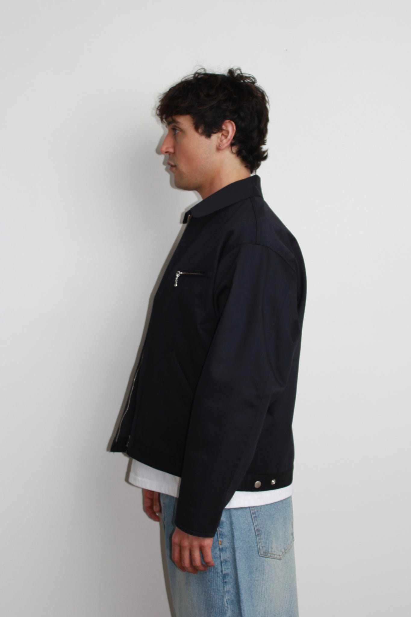 Howell Minimal Work Jacket in Navy