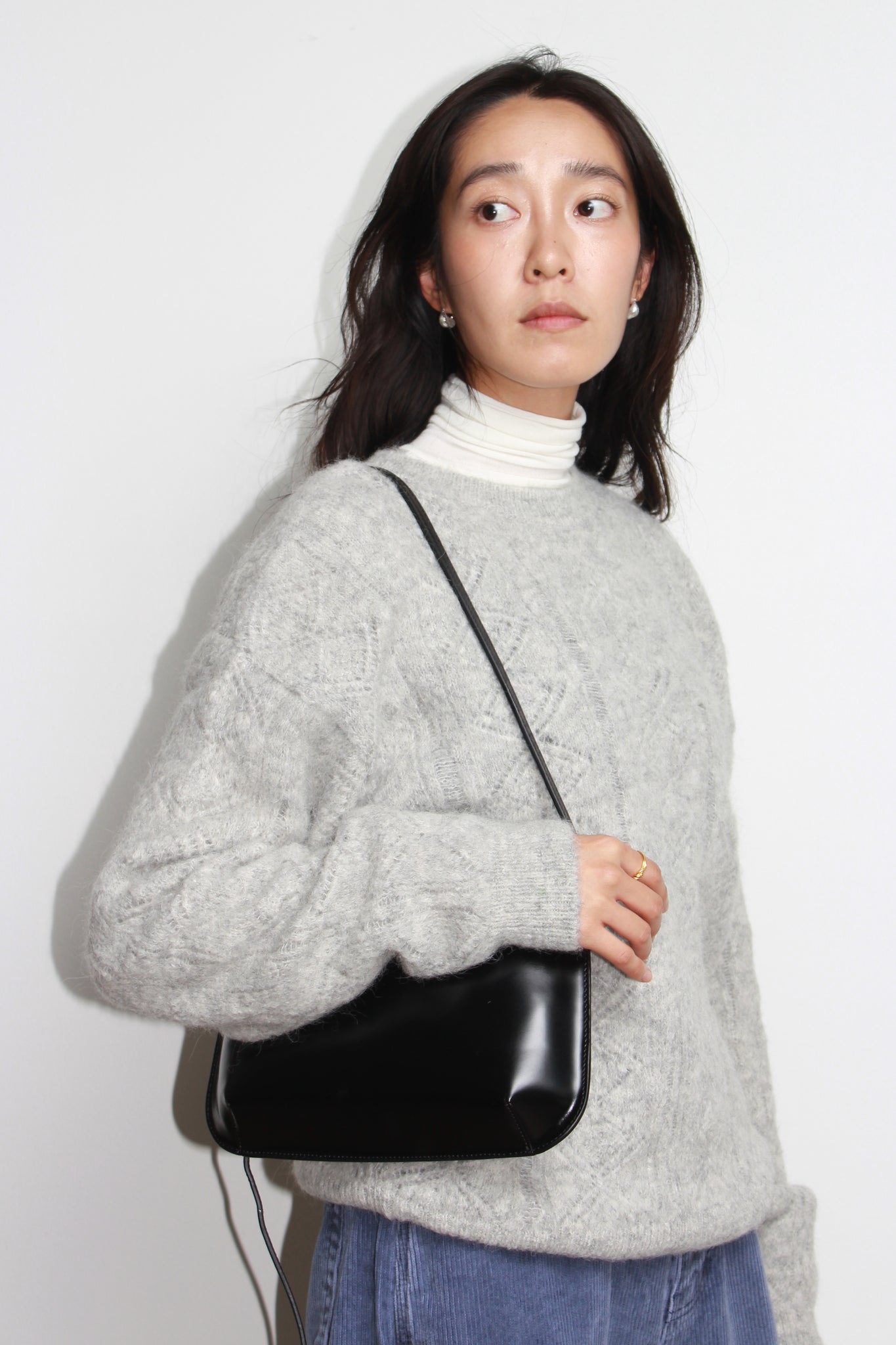 Scasi Alpaca Sweater in Grey